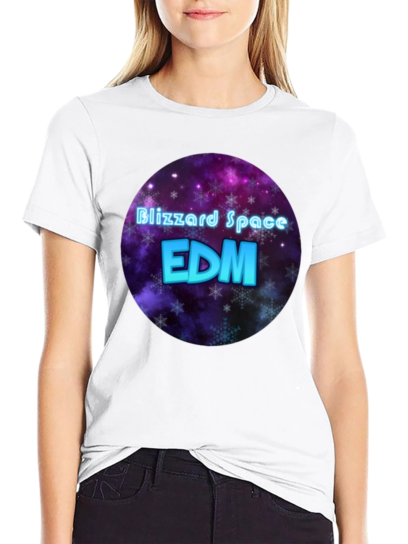 Blizzard Space EDM T-Shirt - Unique Graphic Tee
