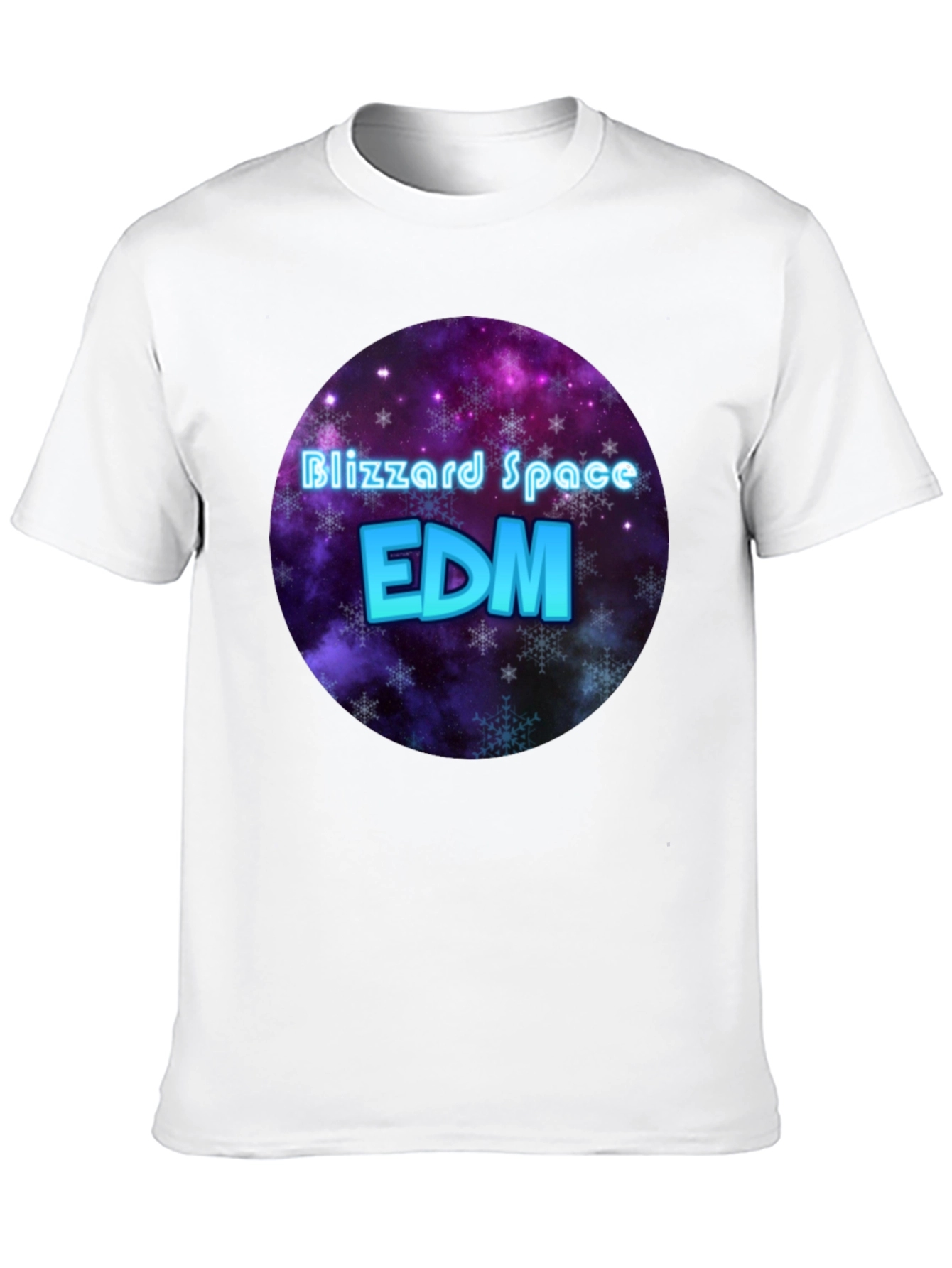 Blizzard Space EDM T-Shirt - Unique Graphic Tee
