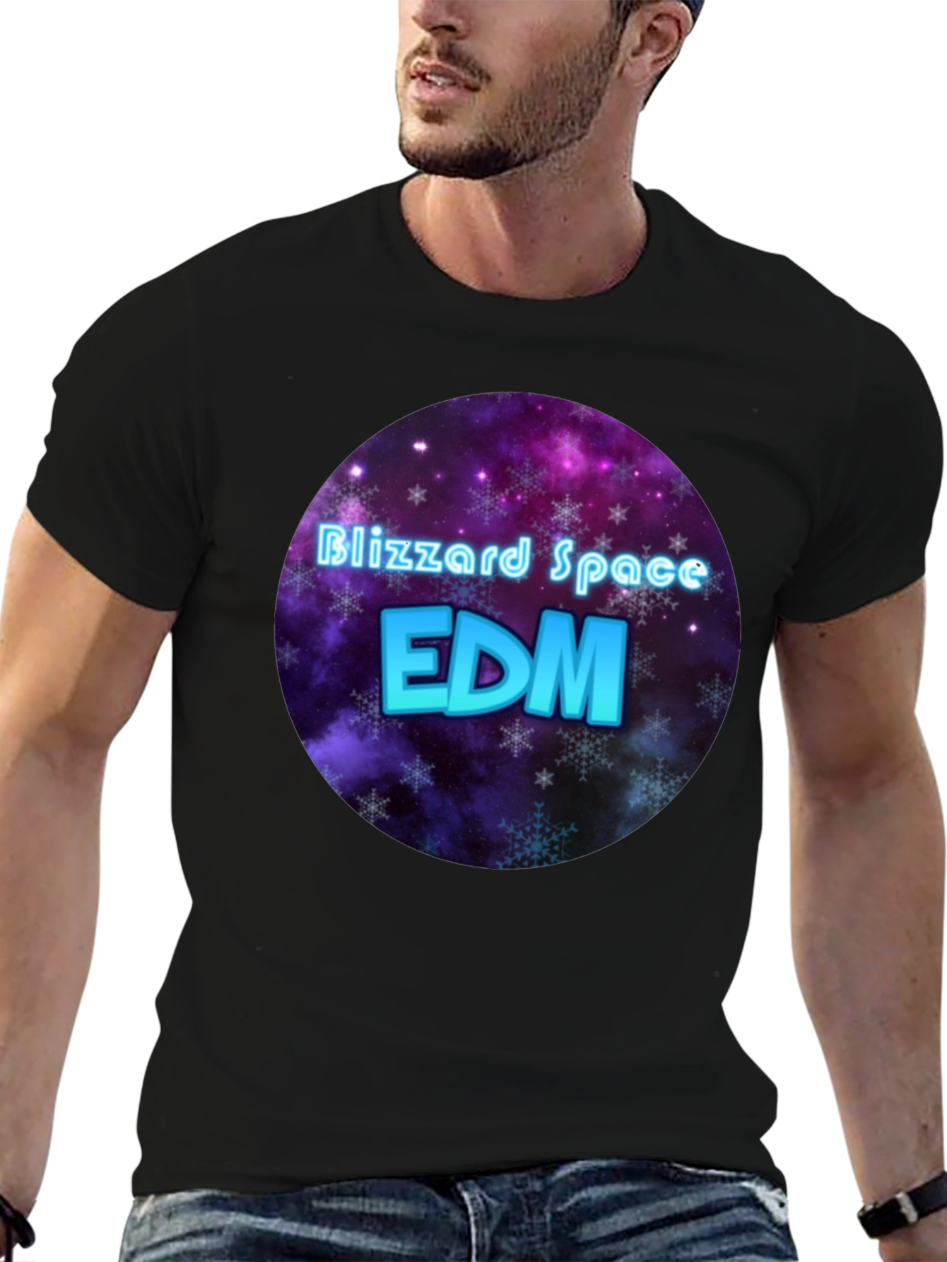 Blizzard Space EDM T-Shirt - Unique Graphic Tee