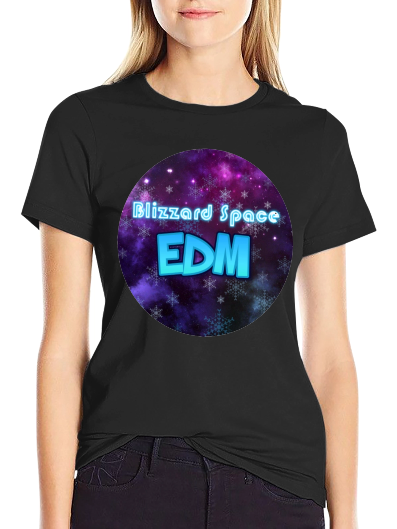 Blizzard Space EDM T-Shirt - Unique Graphic Tee