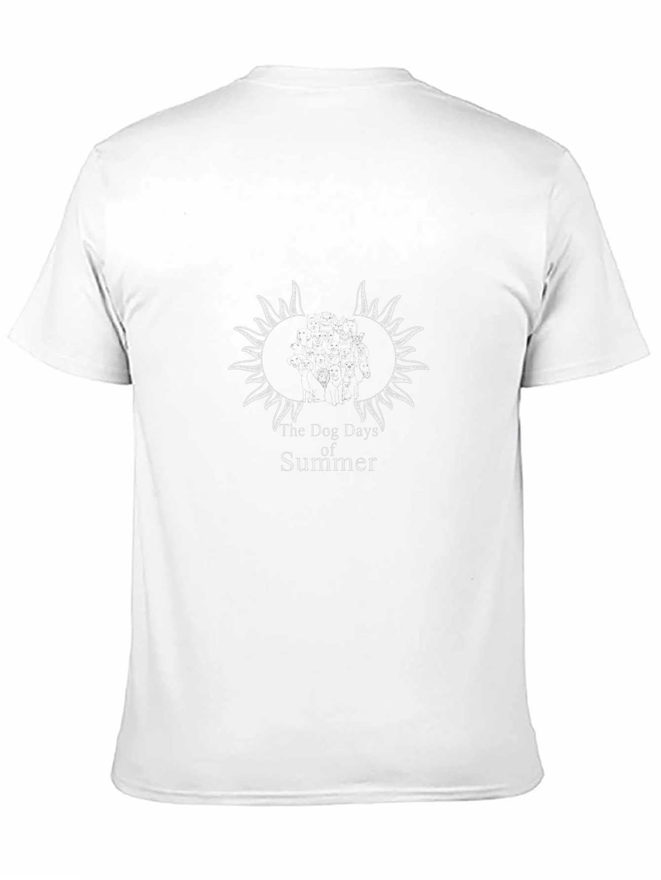 Dog Days of Summer T-Shirt – Seasonal Dog Lover Graphic Tee Gift