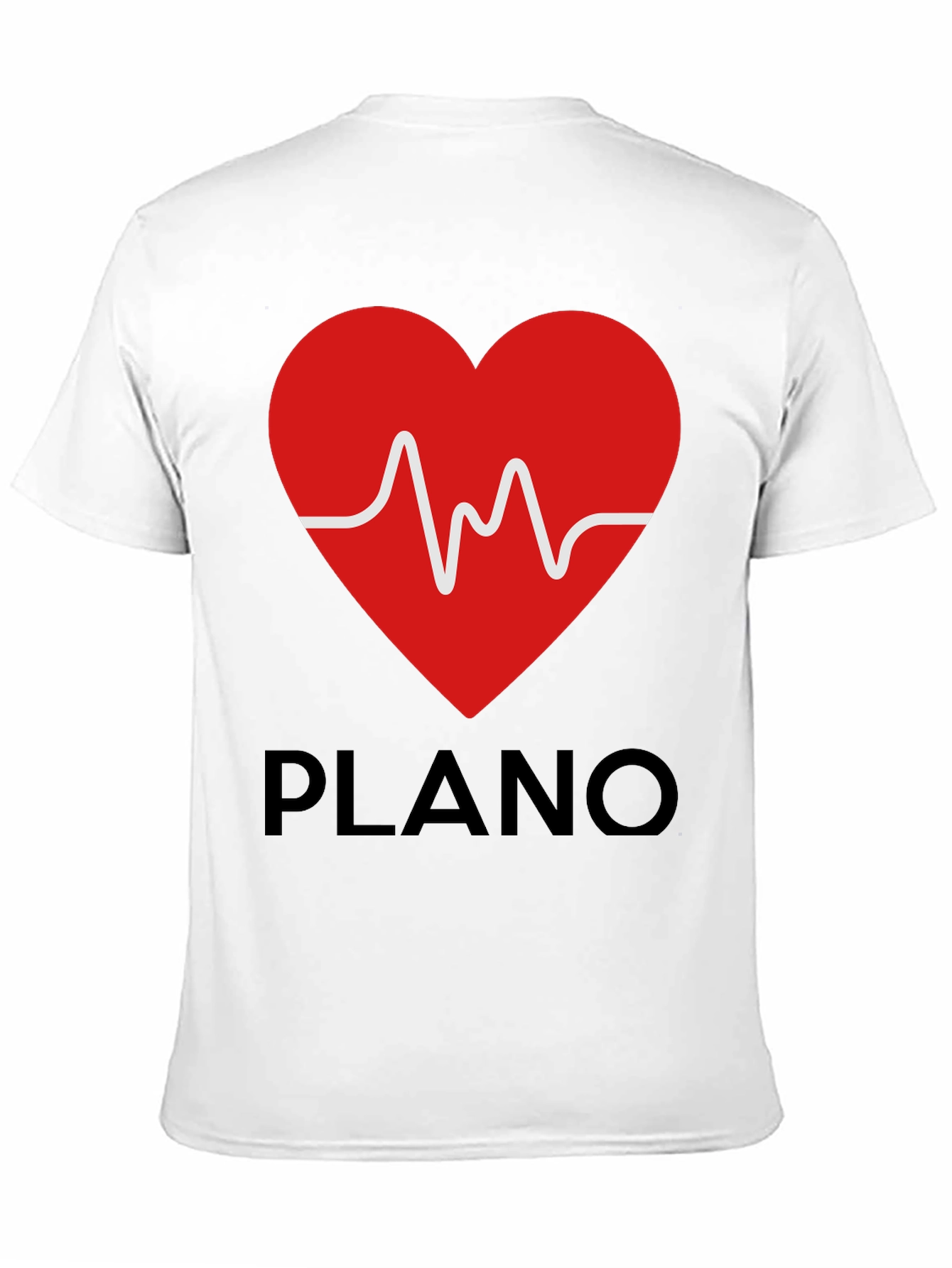 Heartbeat Plano Graphic T-Shirt