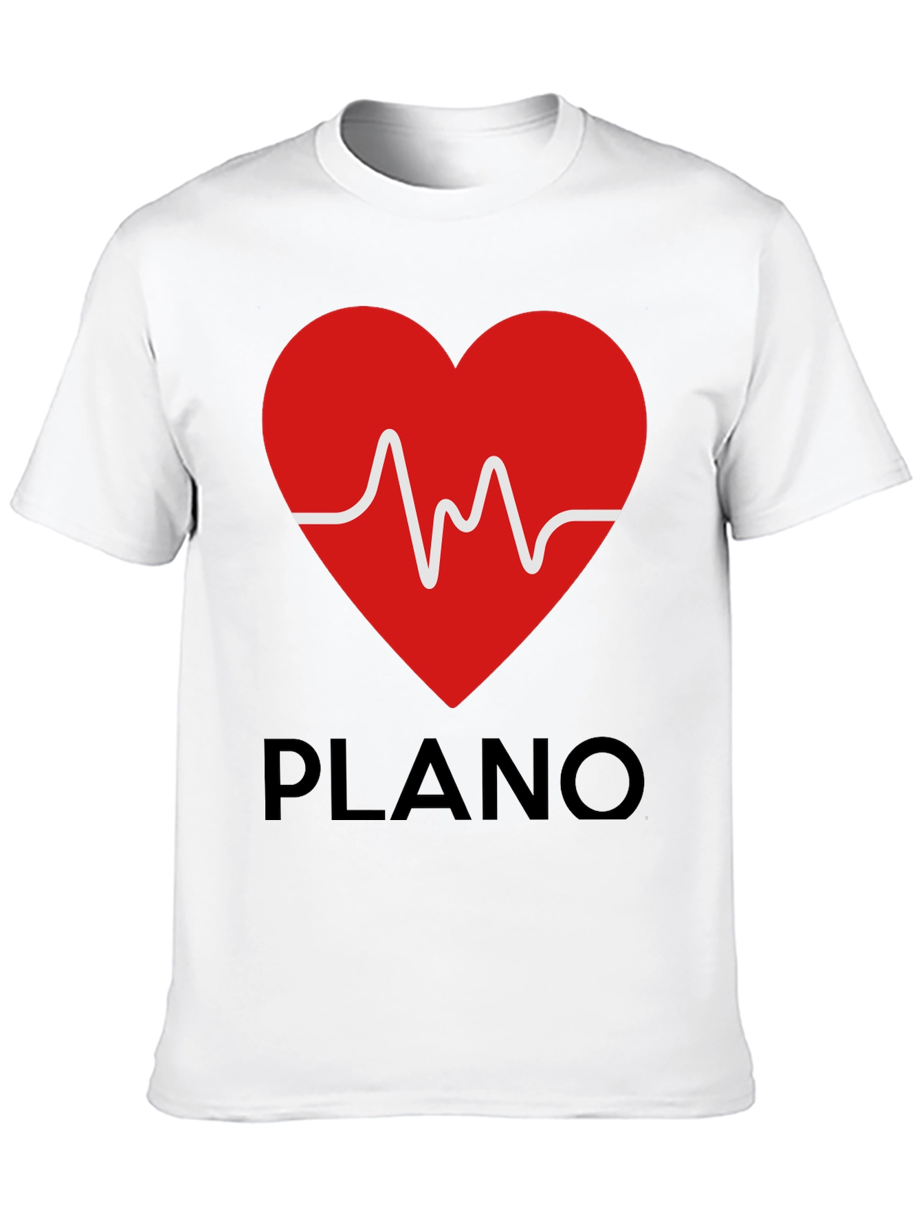 Heartbeat Plano Graphic T-Shirt