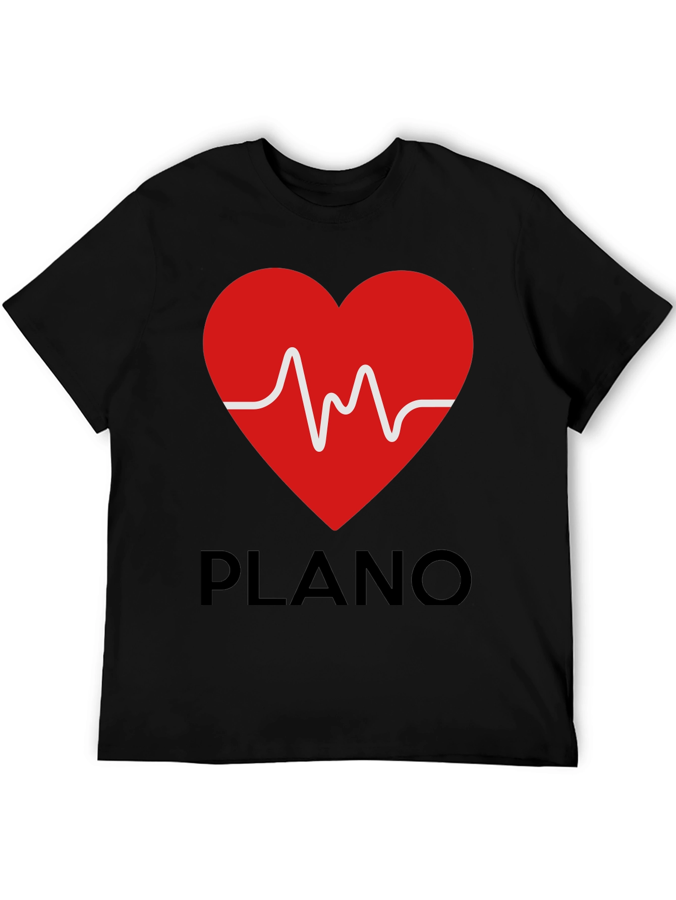 Heartbeat Plano Graphic T-Shirt