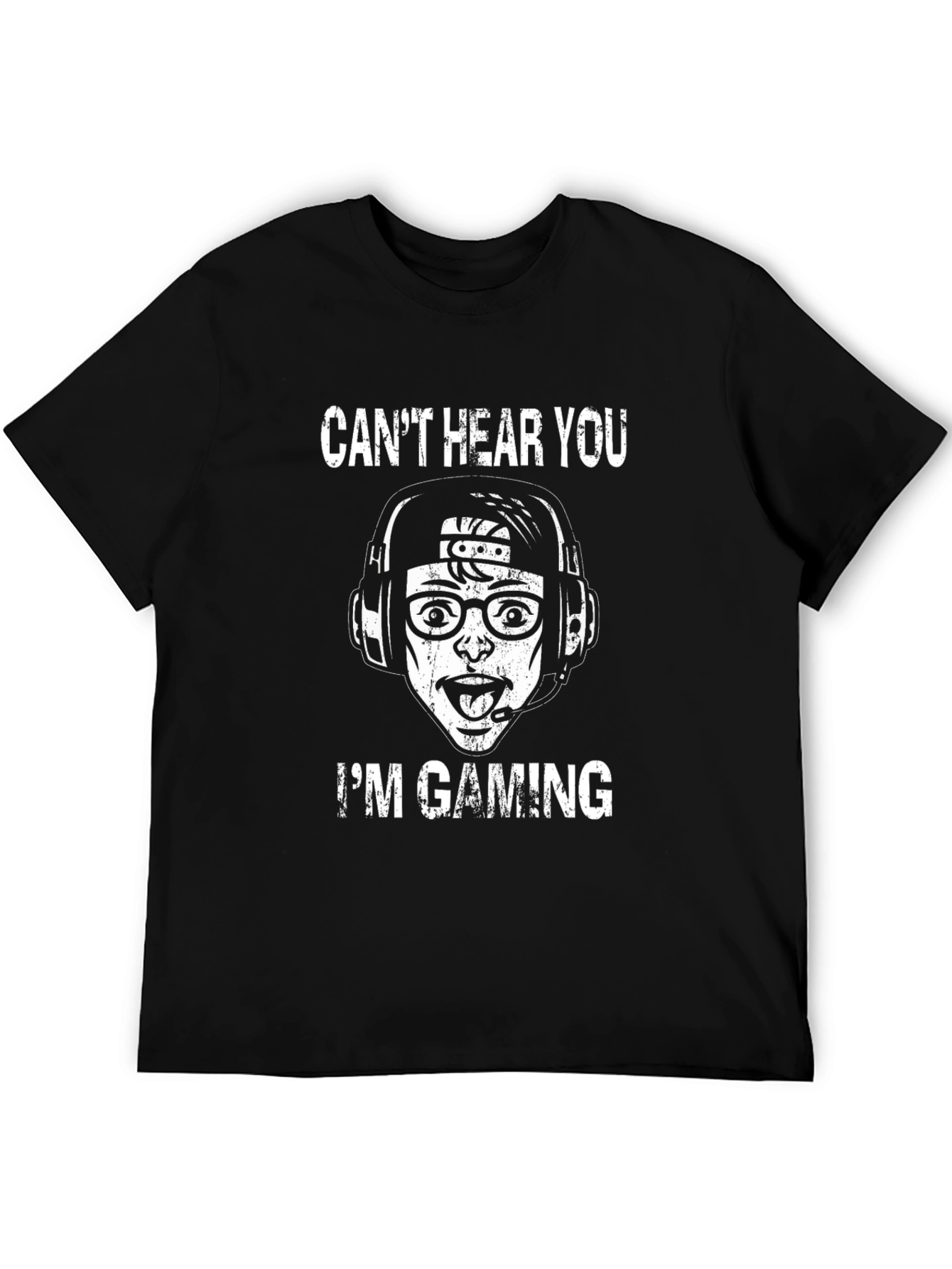 Gamer T-Shirt - Cant Hear You Im Gaming Tee