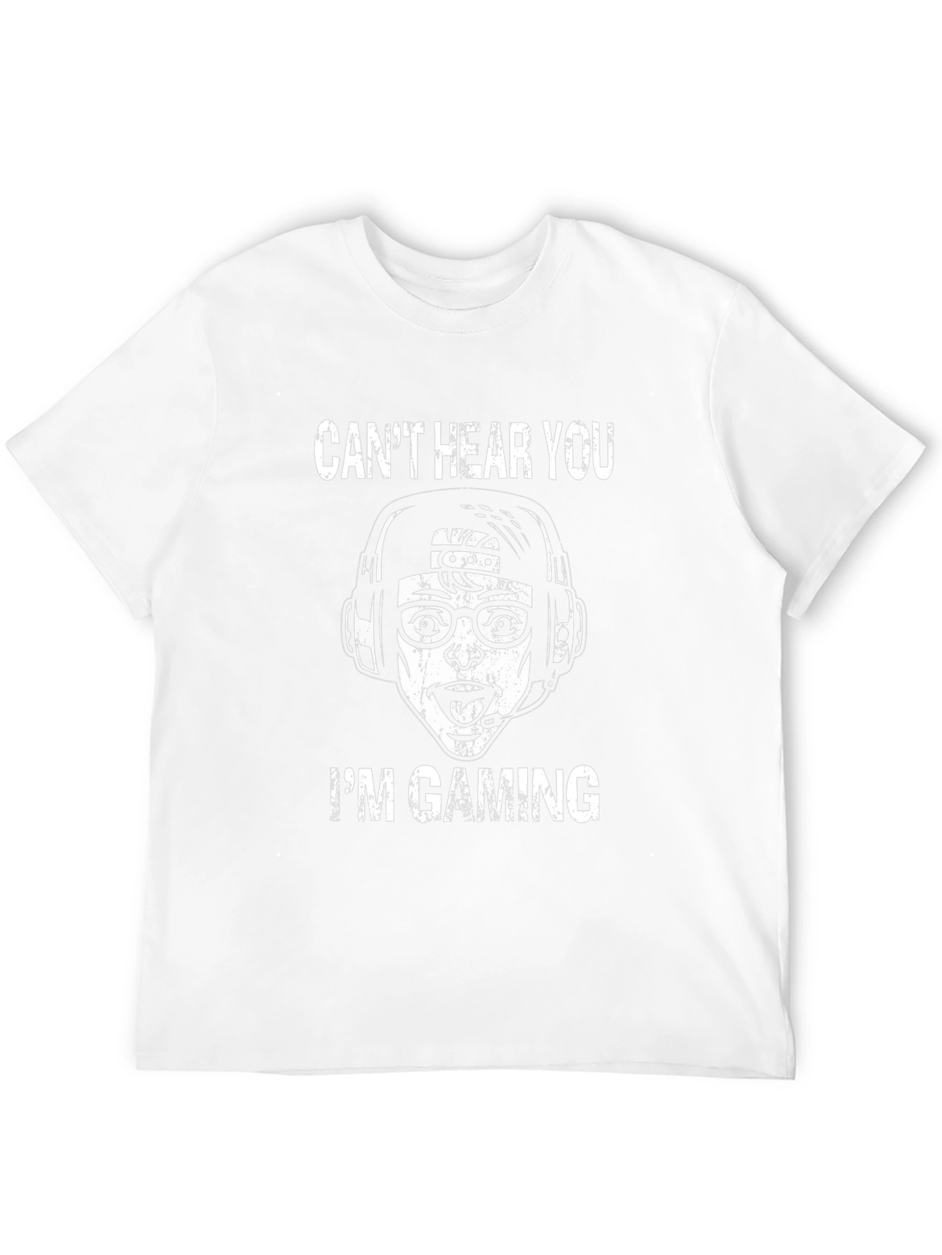 Gamer T-Shirt - Cant Hear You Im Gaming Tee