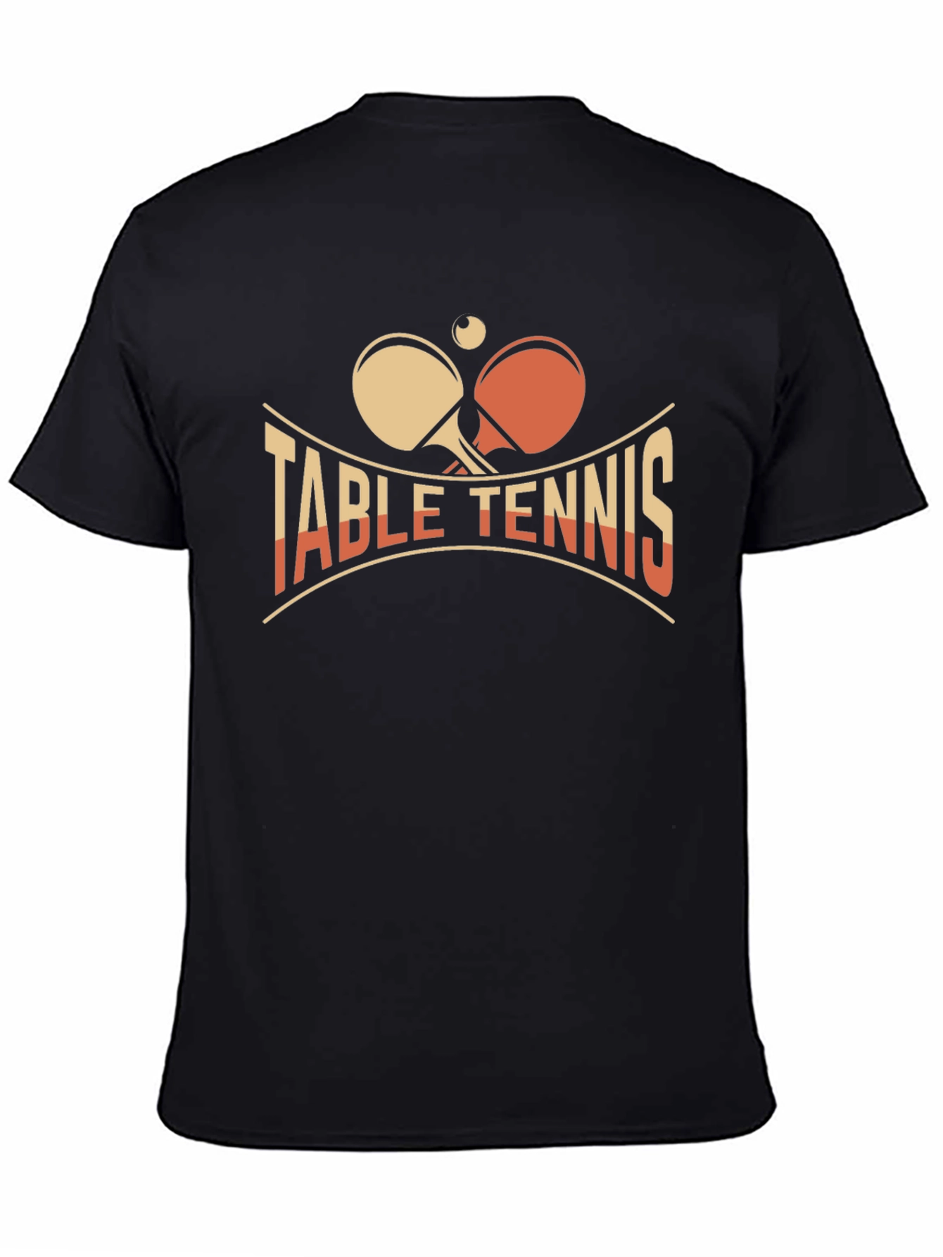 Retro Table Tennis Graphic Tee