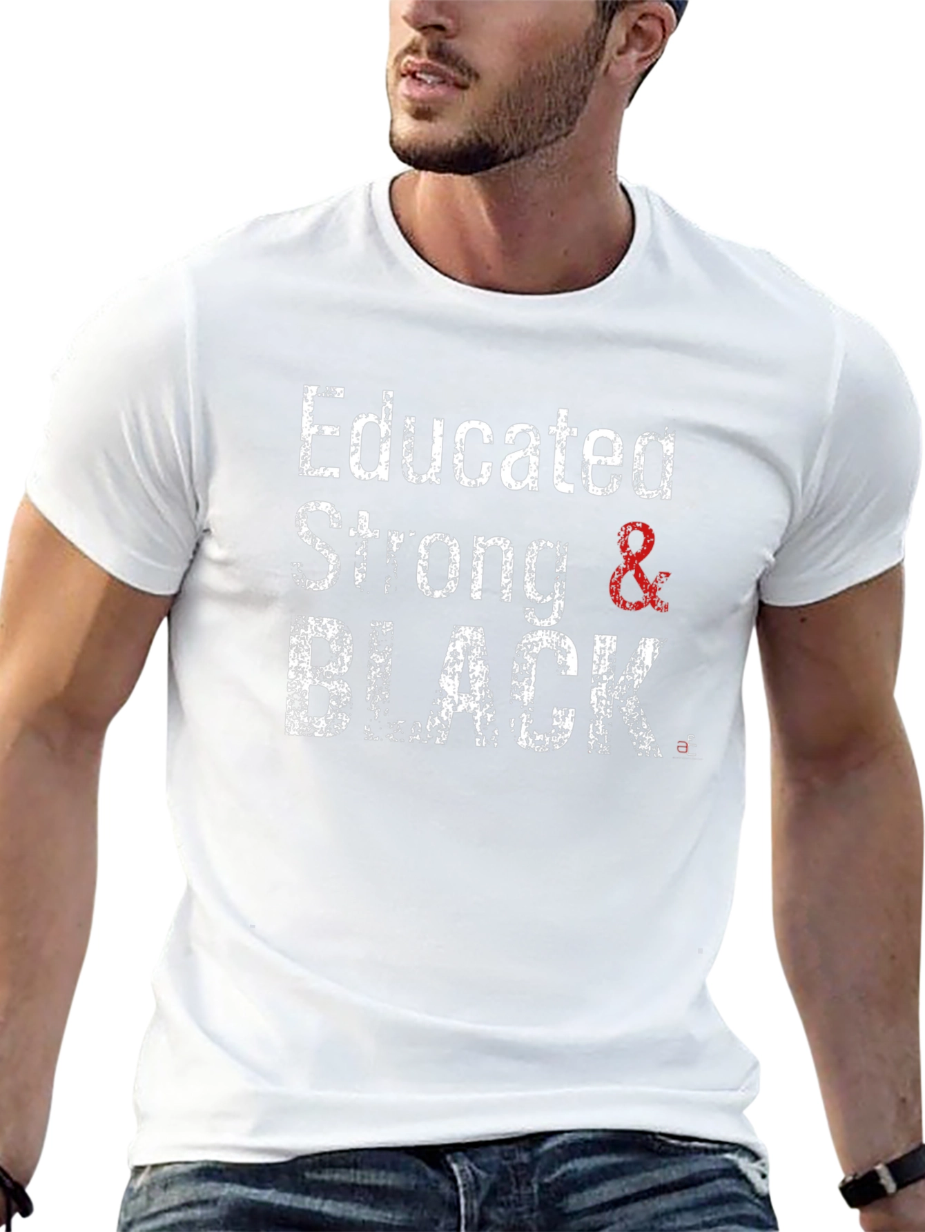 Educated Strong & Black T-Shirt