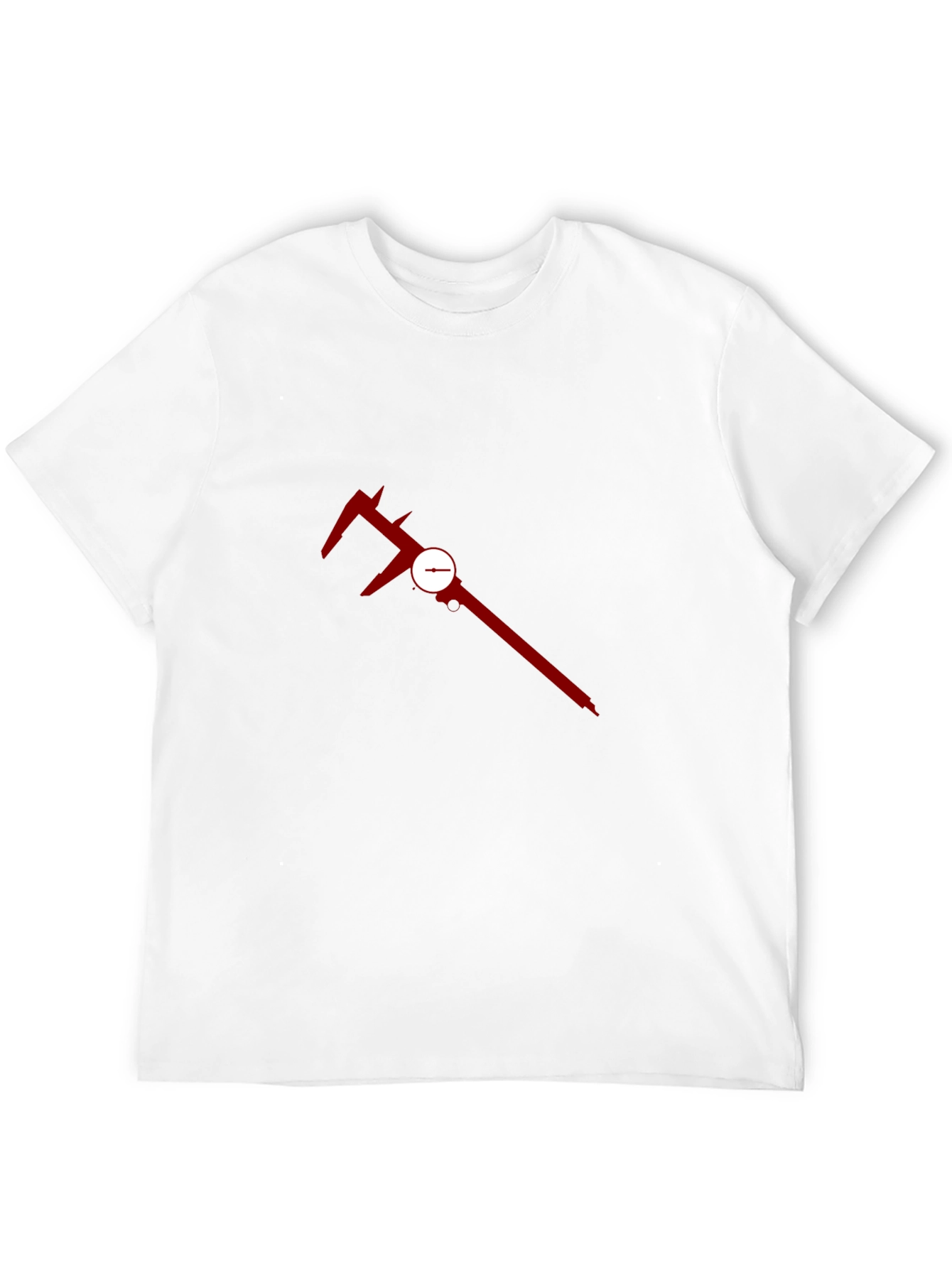 Modern Caliper Graphic Black T-Shirt