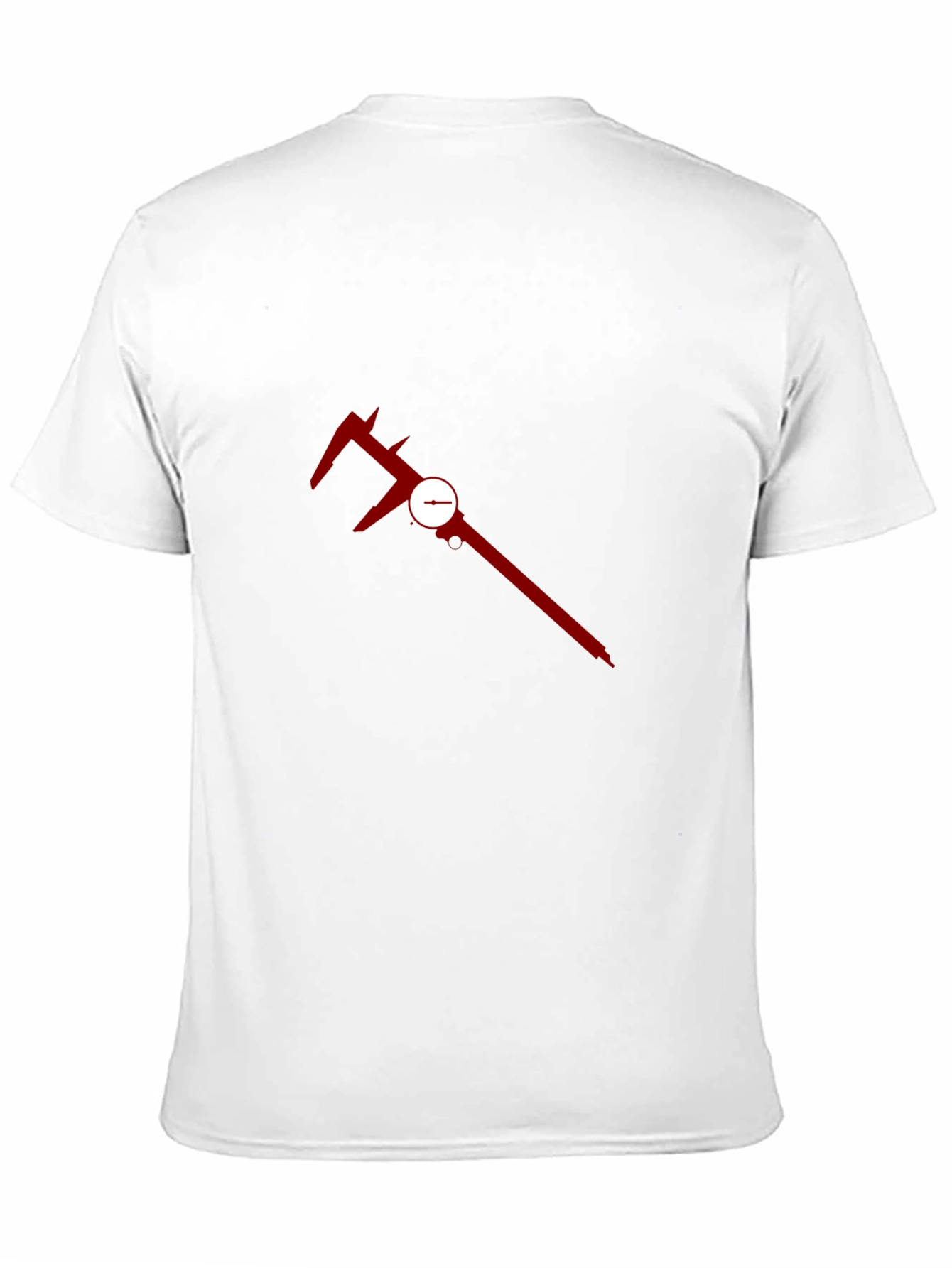 Modern Caliper Graphic Black T-Shirt