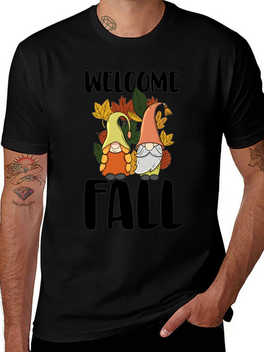 Welcome Fall Gnomes Graphic Tee