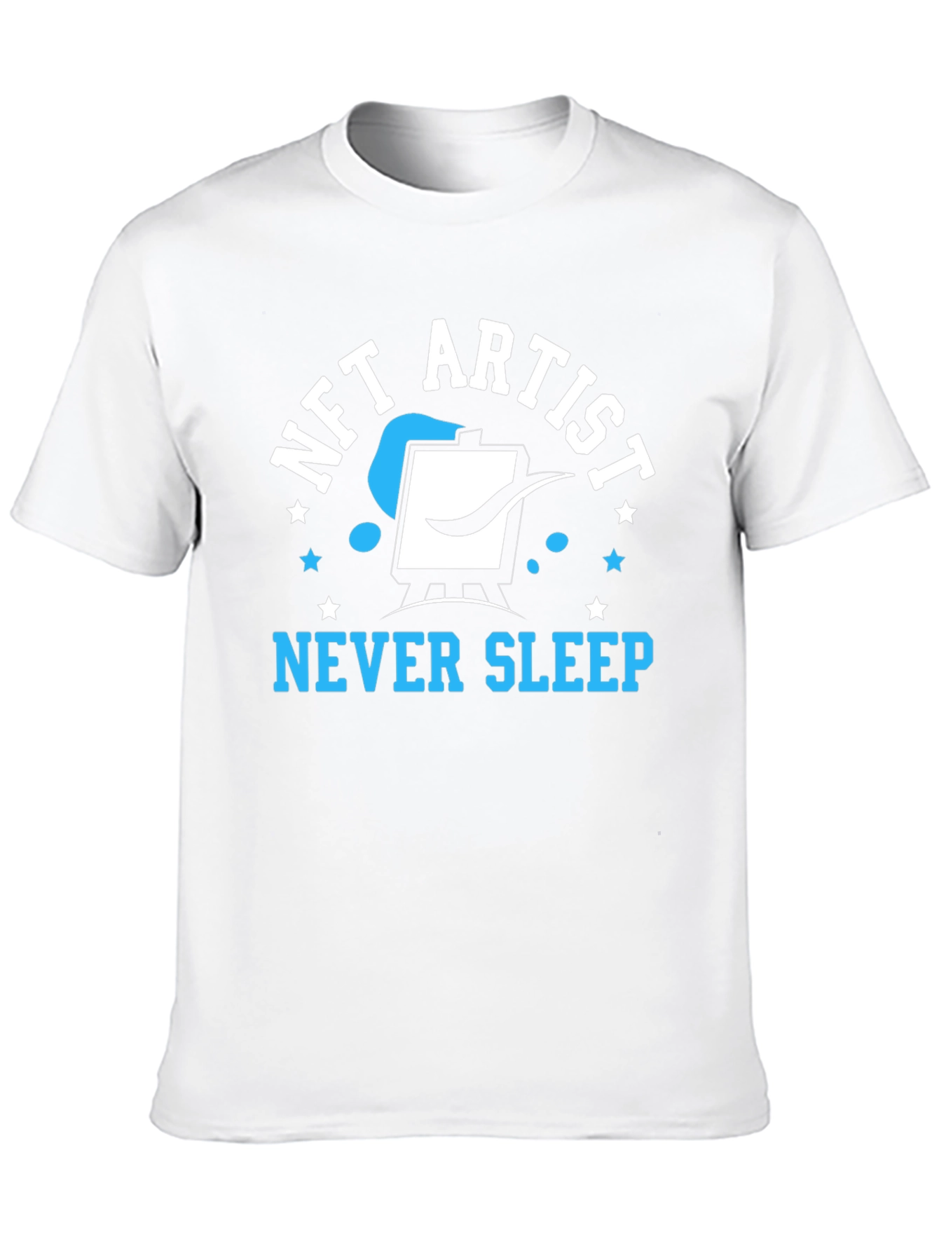 NFT Artist Never Sleep T-Shirt - Black