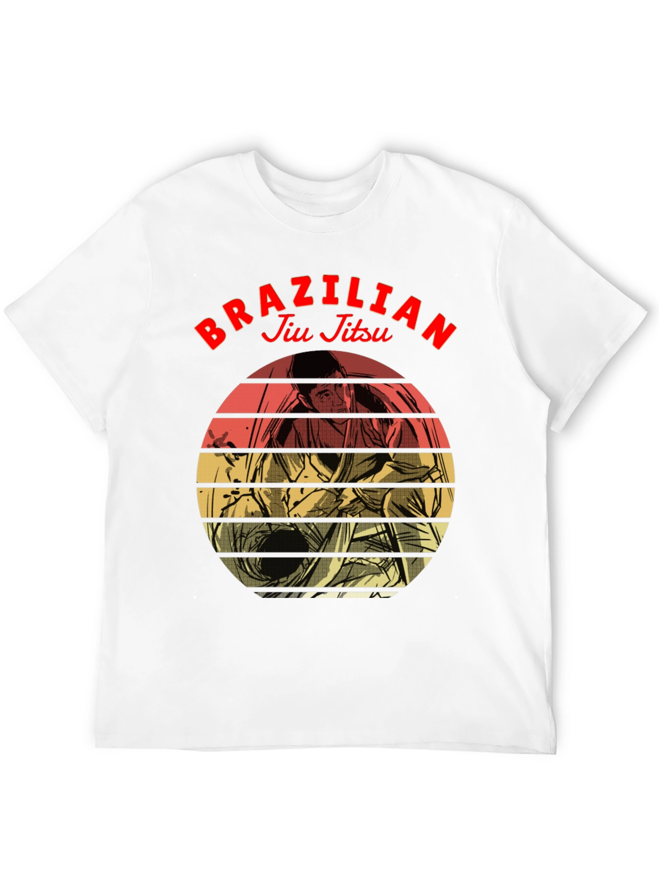 Brazilian Jiu Jitsu Graphic Tee - Black