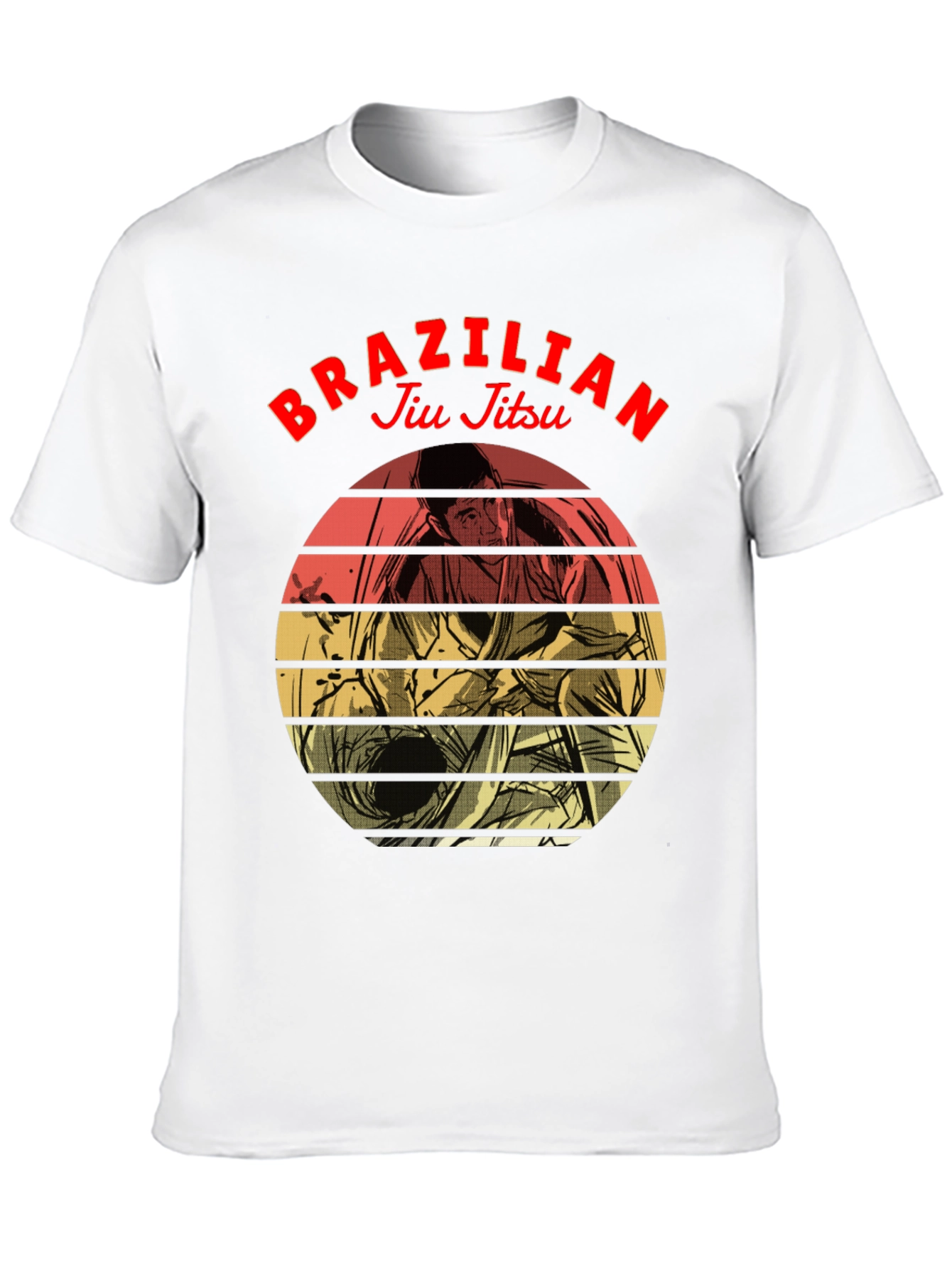 Brazilian Jiu Jitsu Graphic Tee - Black