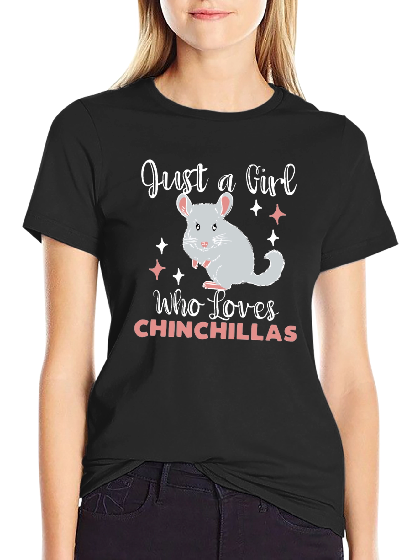 Just A Girl Who Loves Chinchillas T-Shirt