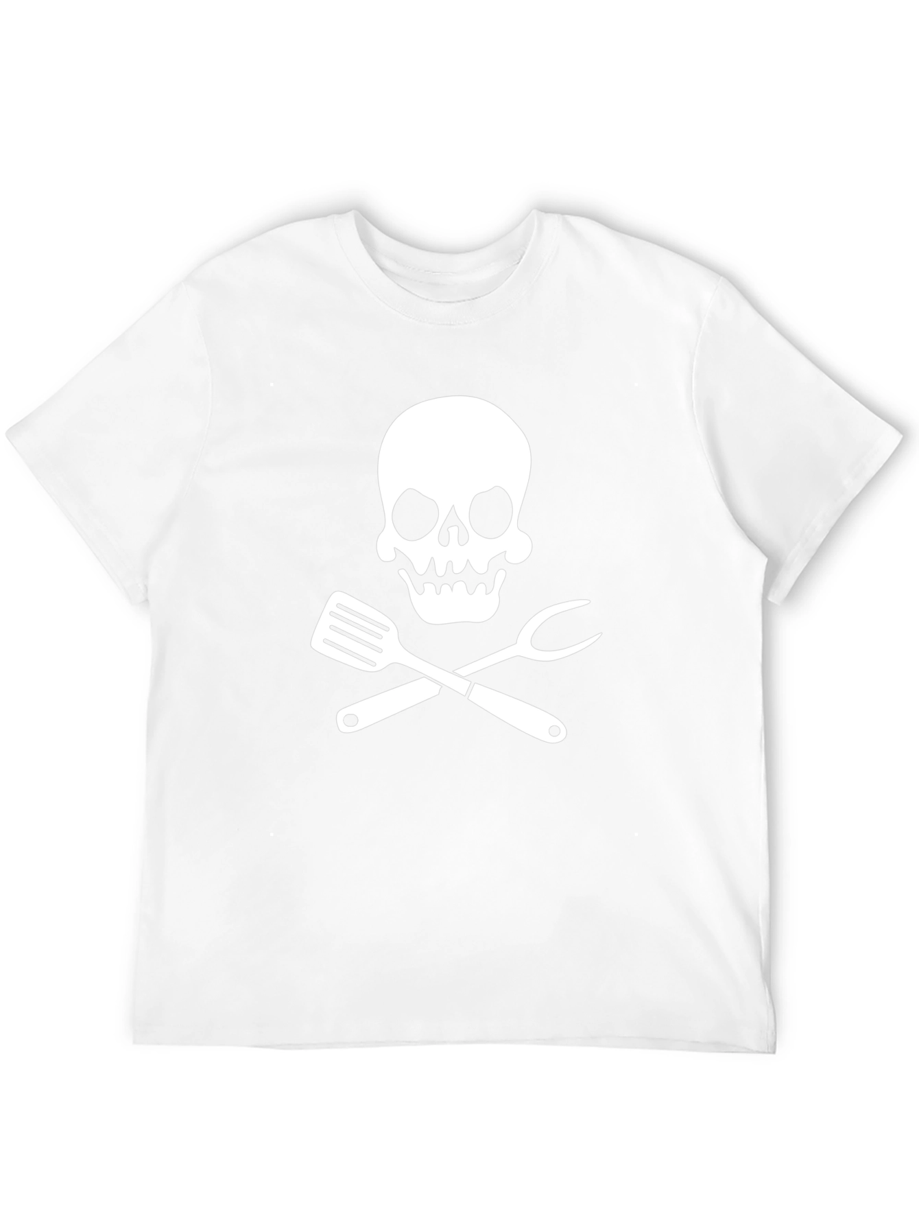 Chef Skull T-Shirt: Culinary Pirate Style!