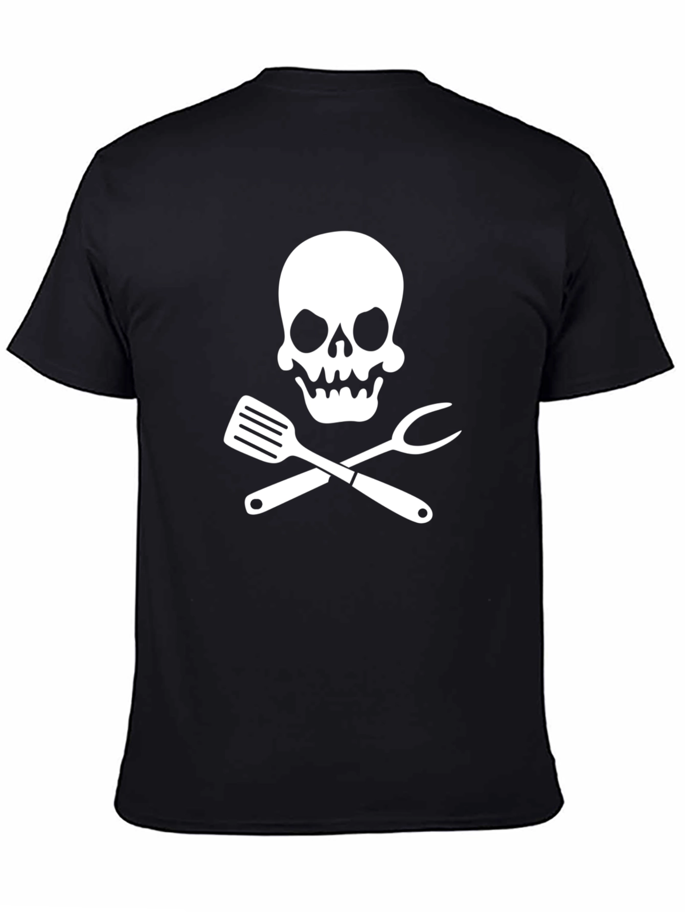 Chef Skull T-Shirt: Culinary Pirate Style!