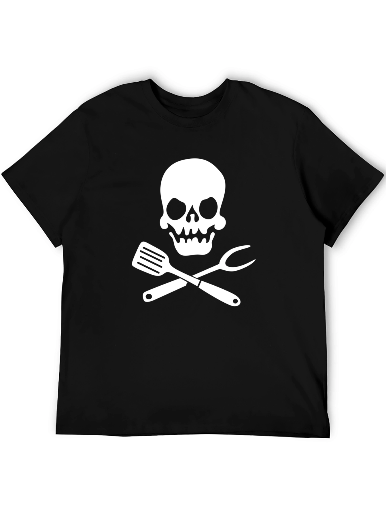Chef Skull T-Shirt: Culinary Pirate Style!