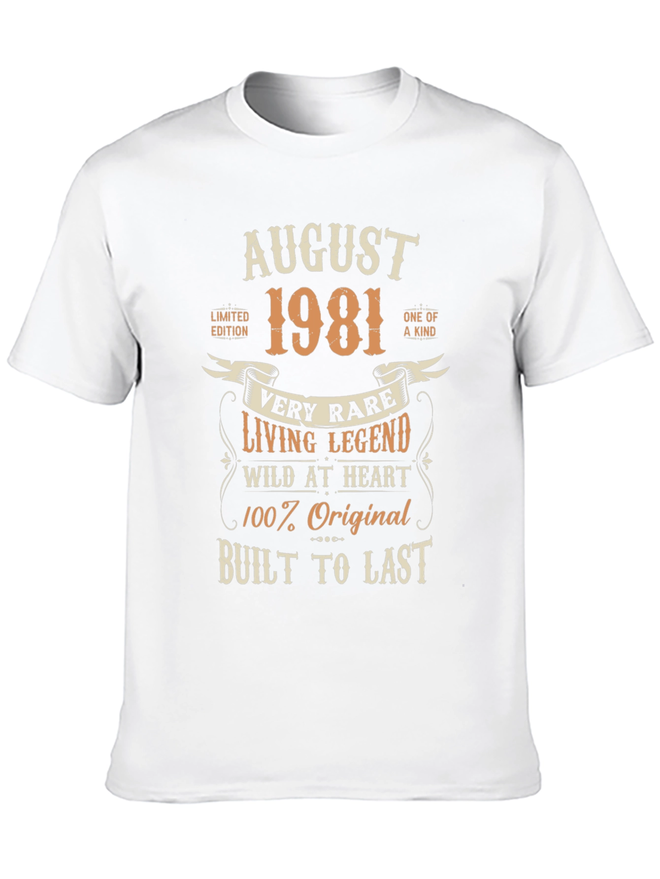 August 1981 Limited Edition Living Legend T-Shirt