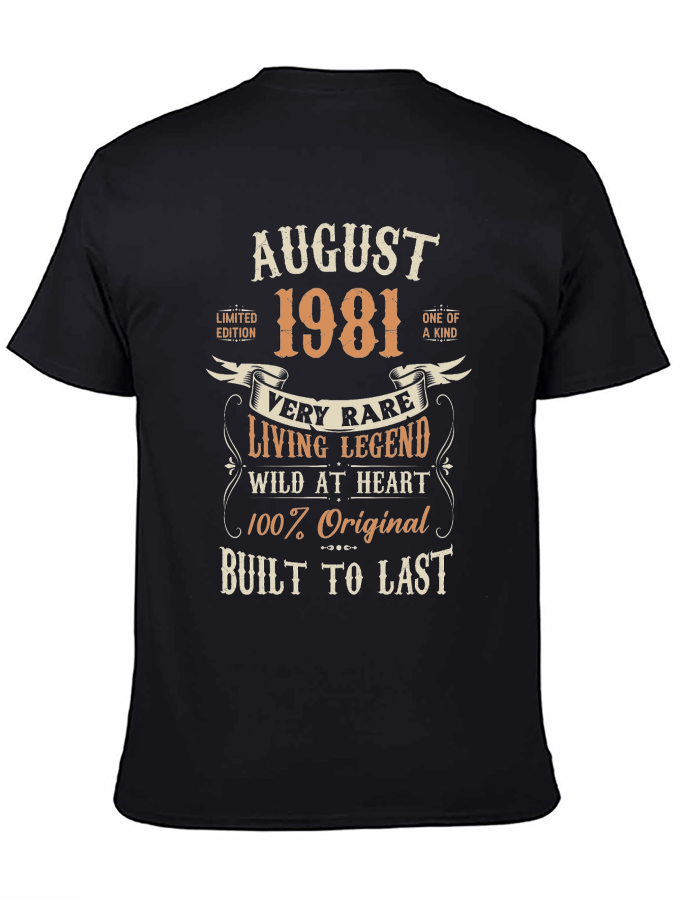 August 1981 Limited Edition Living Legend T-Shirt
