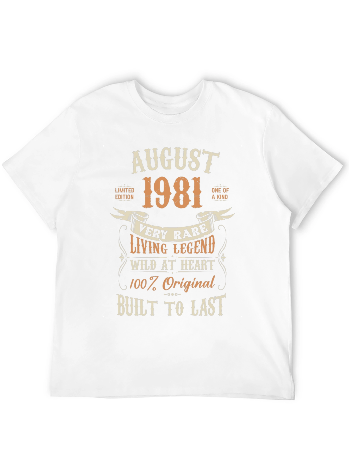 August 1981 Limited Edition Living Legend T-Shirt