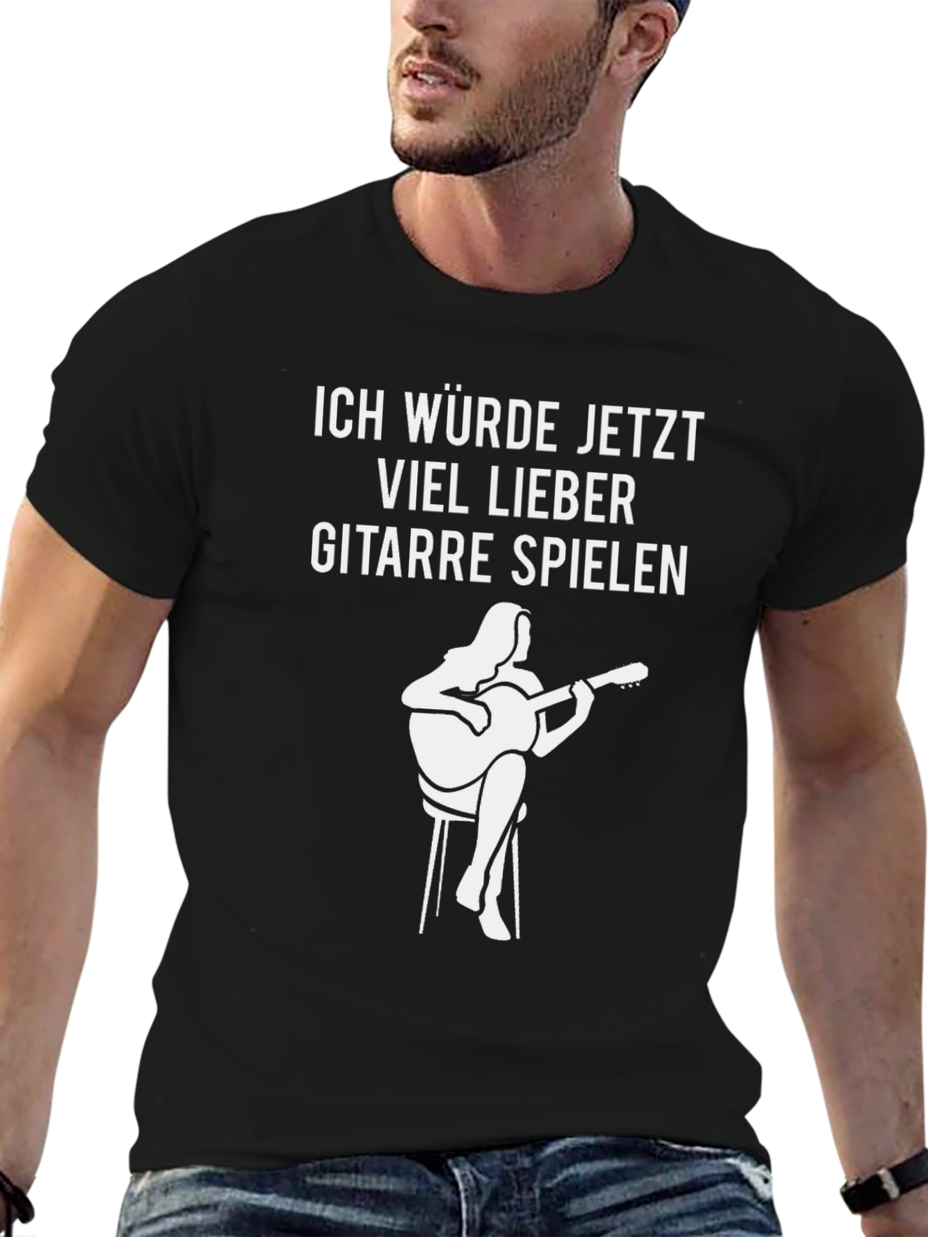 Guitar Player T-Shirt - Musician Graphic Tee