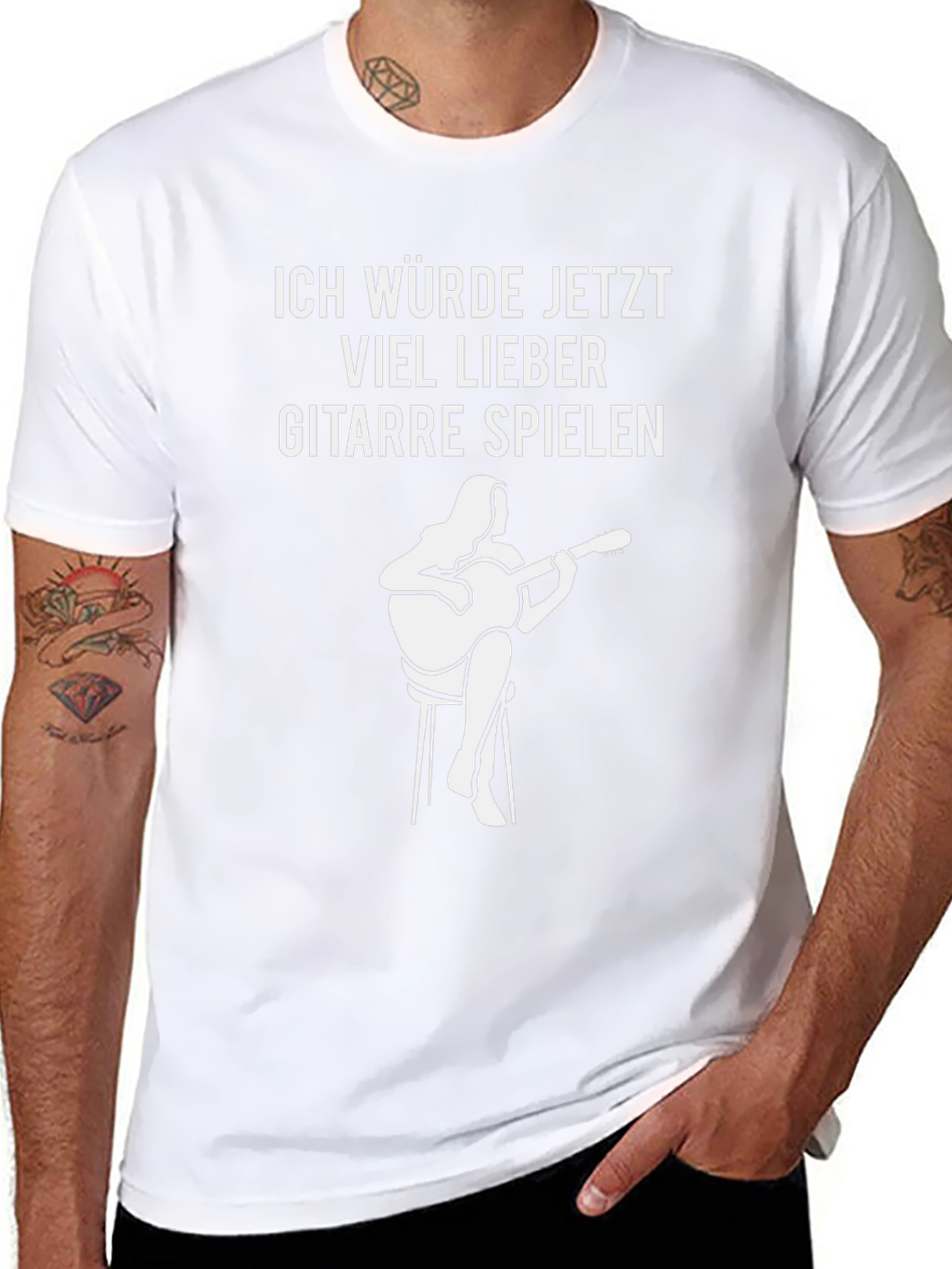 Guitar Player T-Shirt - Musician Graphic Tee