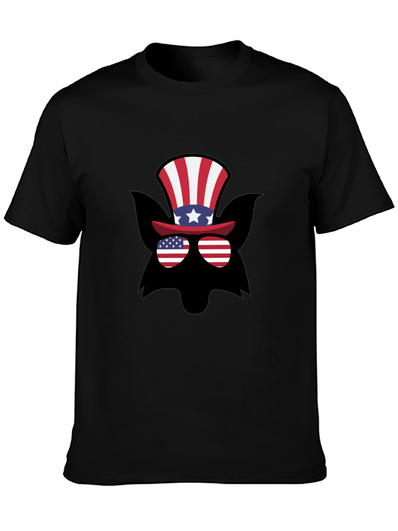 Patriotic Fox T-Shirt - USA Design