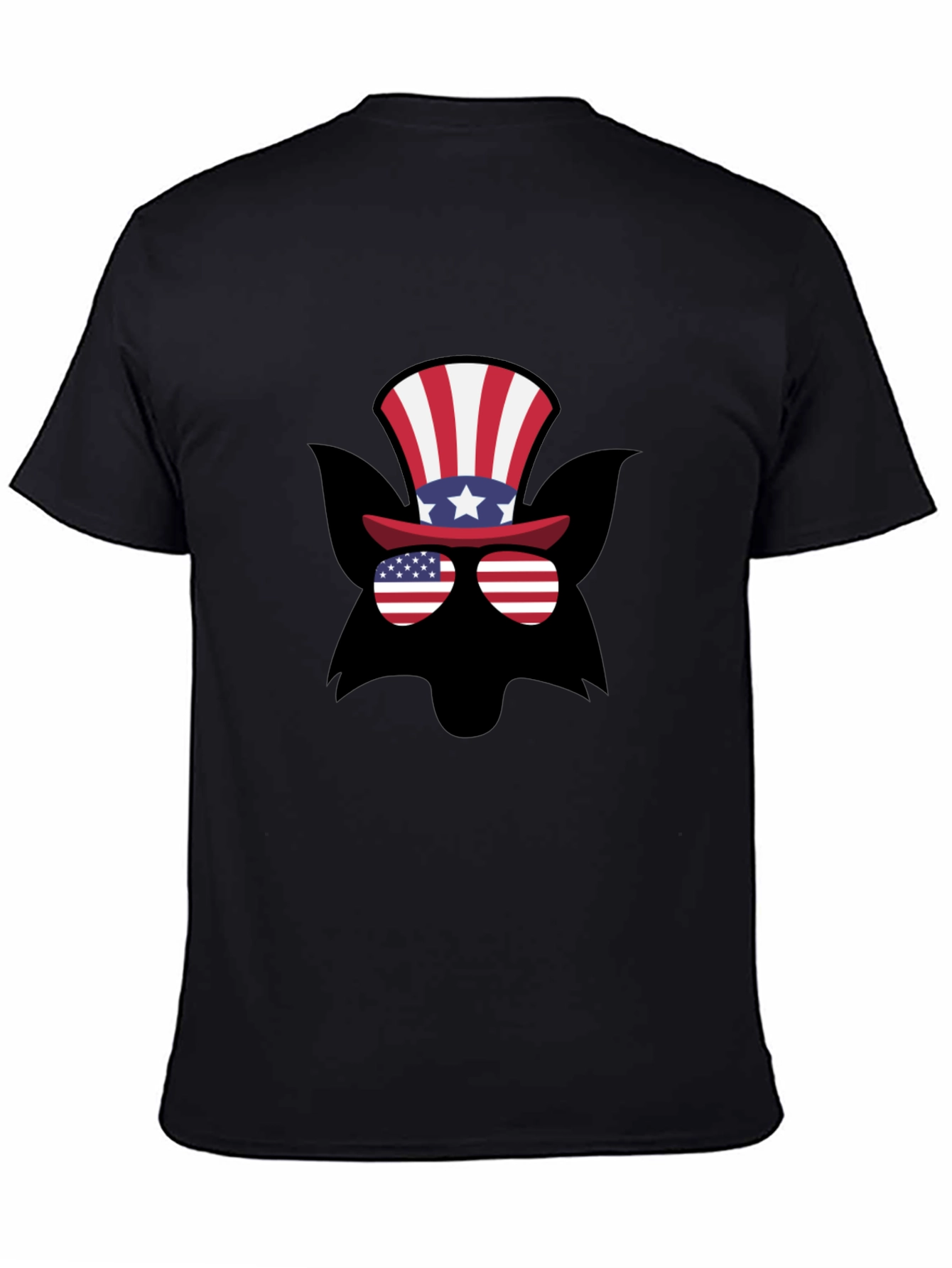 Patriotic Fox T-Shirt - USA Design