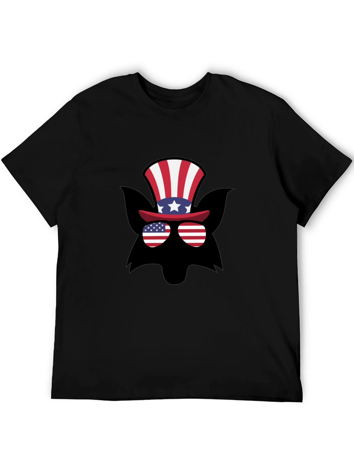 Patriotic Fox T-Shirt - USA Design