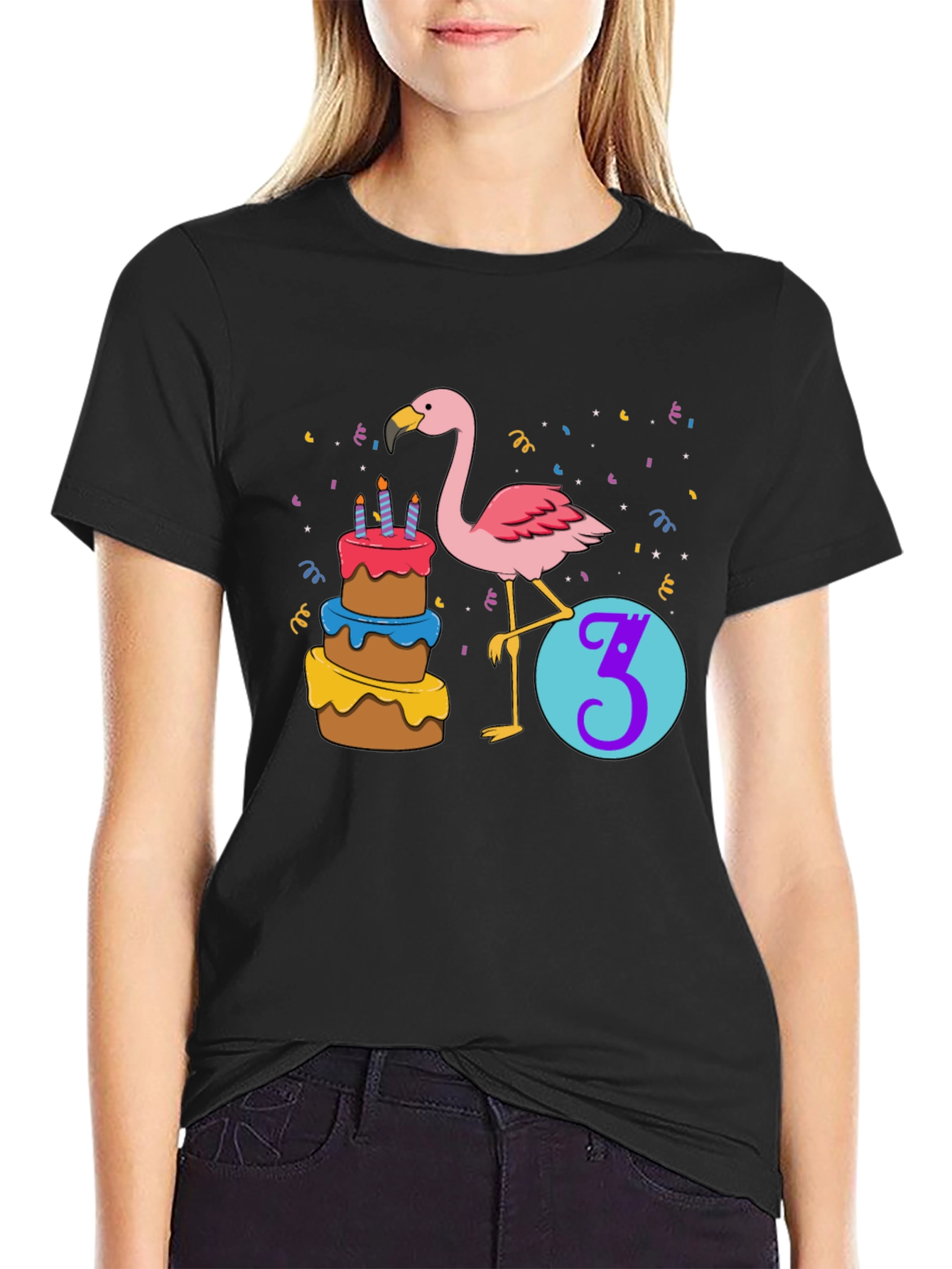 Birthday Flamingo T-Shirt