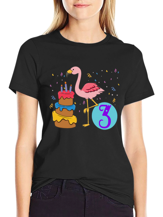 Birthday Flamingo T-Shirt
