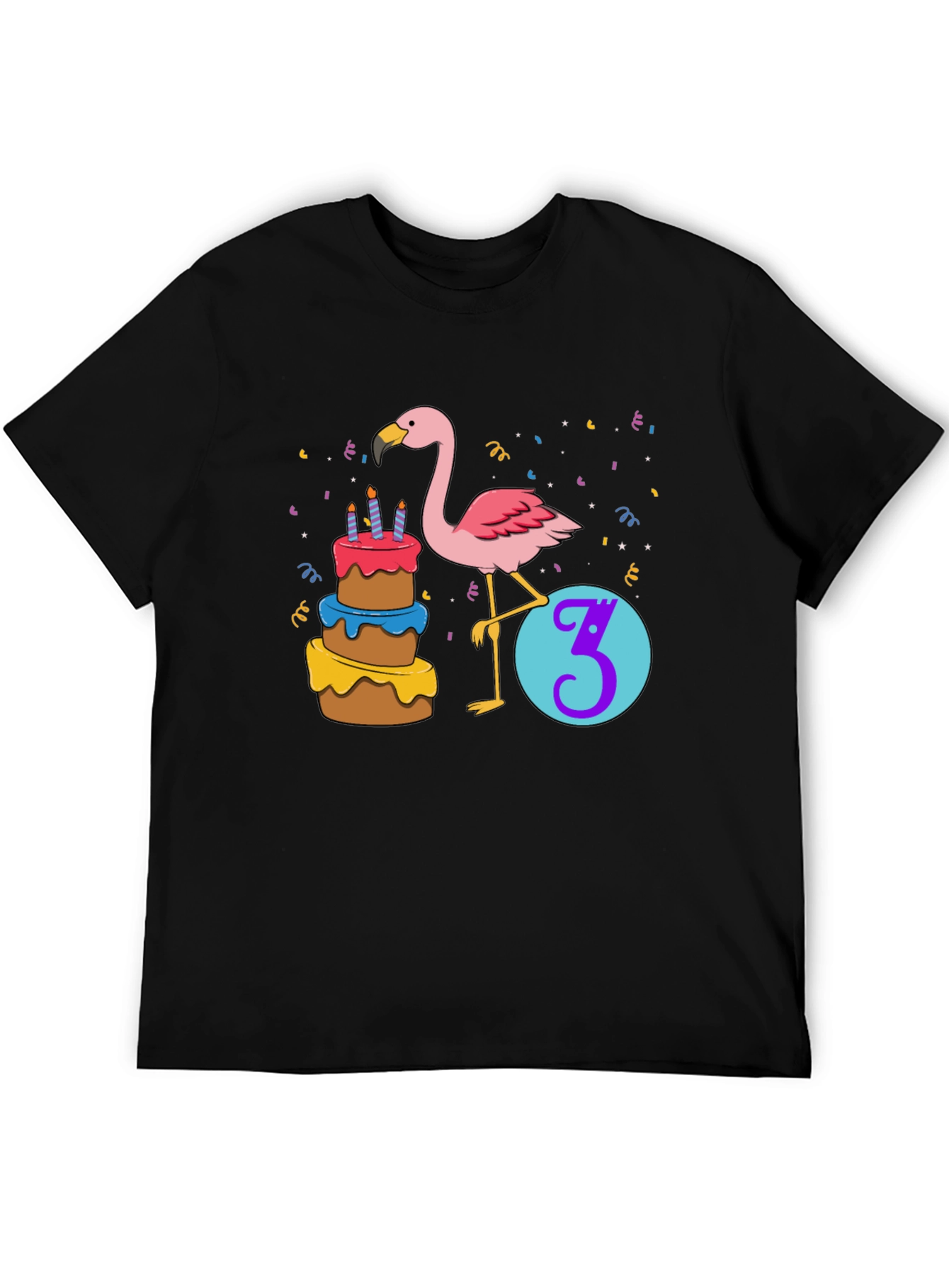 Birthday Flamingo T-Shirt