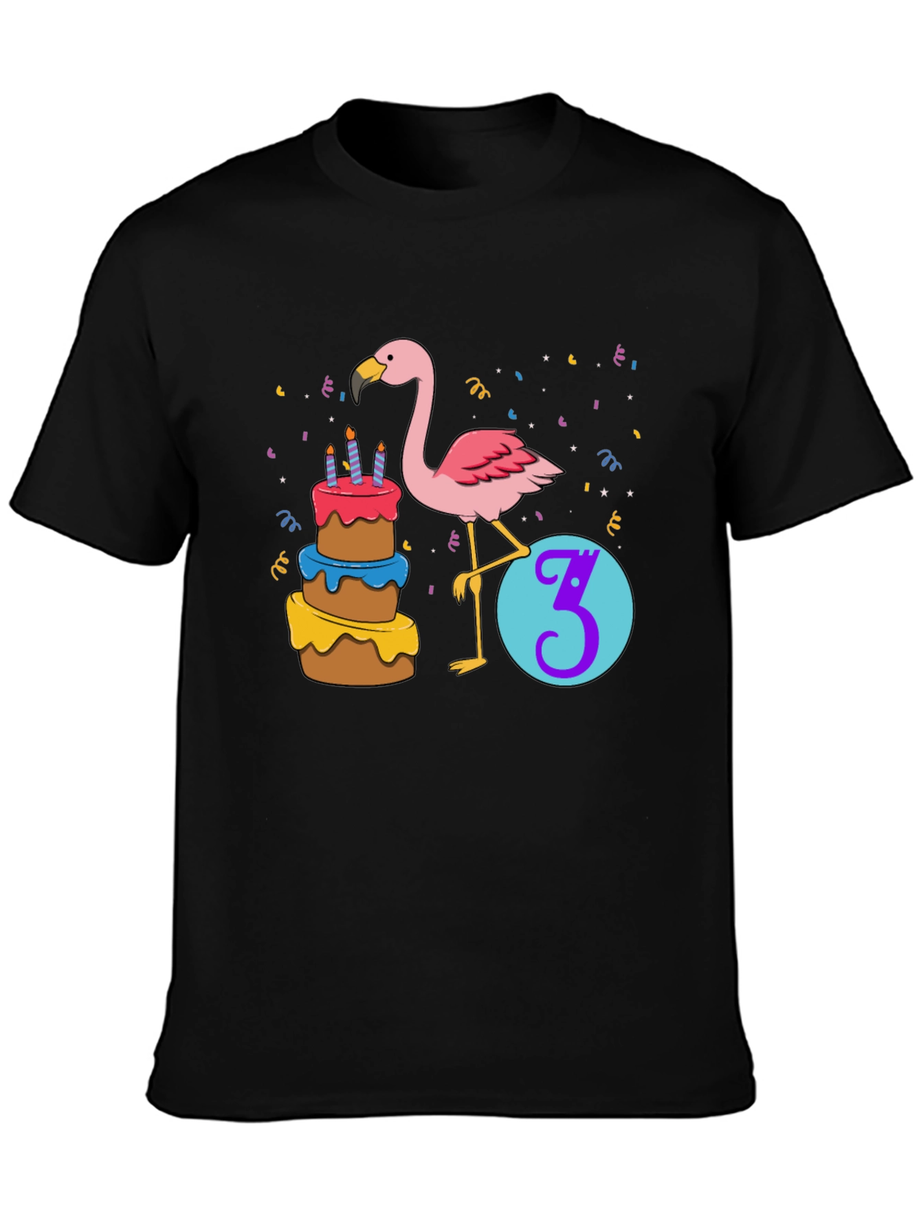 Birthday Flamingo T-Shirt