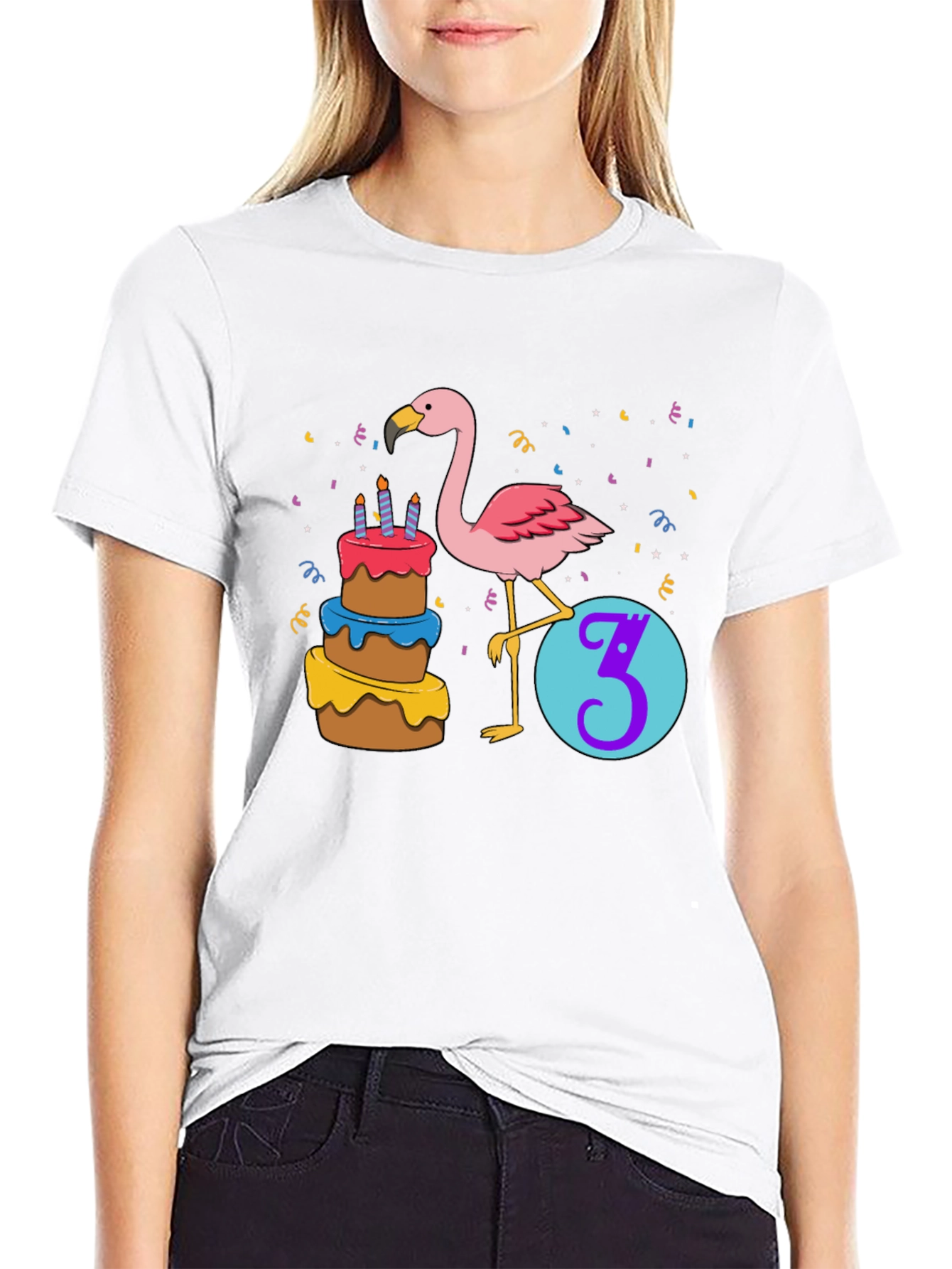 Birthday Flamingo T-Shirt