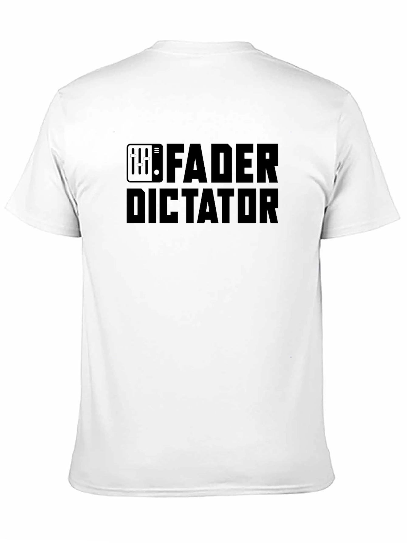 Fader Dictator Black Graphic T-Shirt