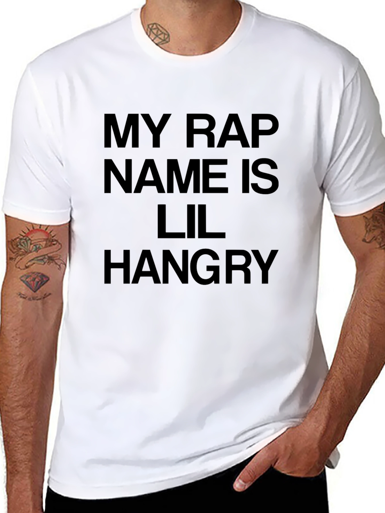 Lil Hangry T-Shirt - Funny Rap Name Tee