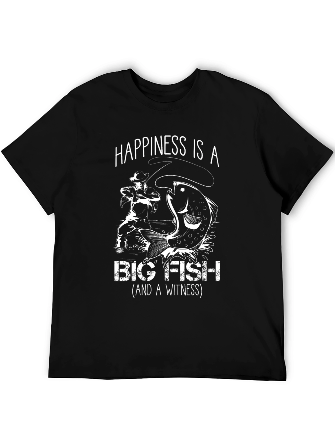 Happiness is a Big Fish Graphic Tee