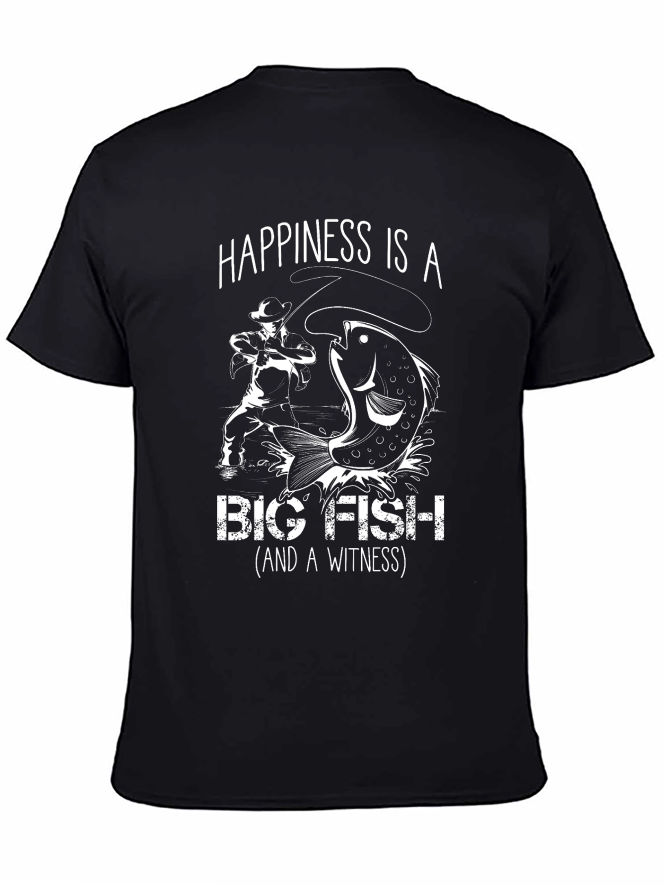 Happiness is a Big Fish Graphic Tee