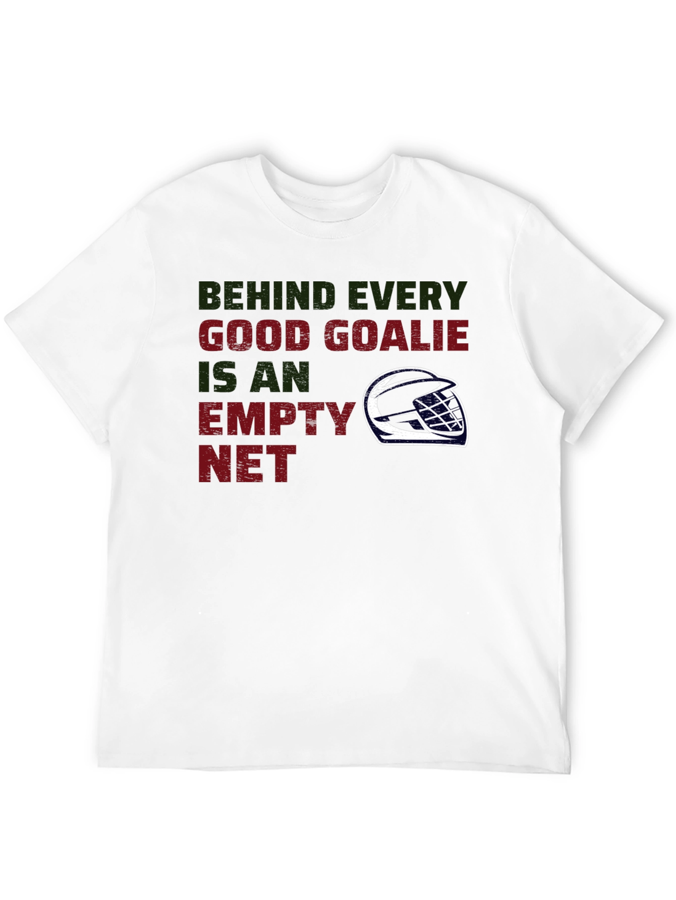 Hockey Goalie T-Shirt - Empty Net Humor