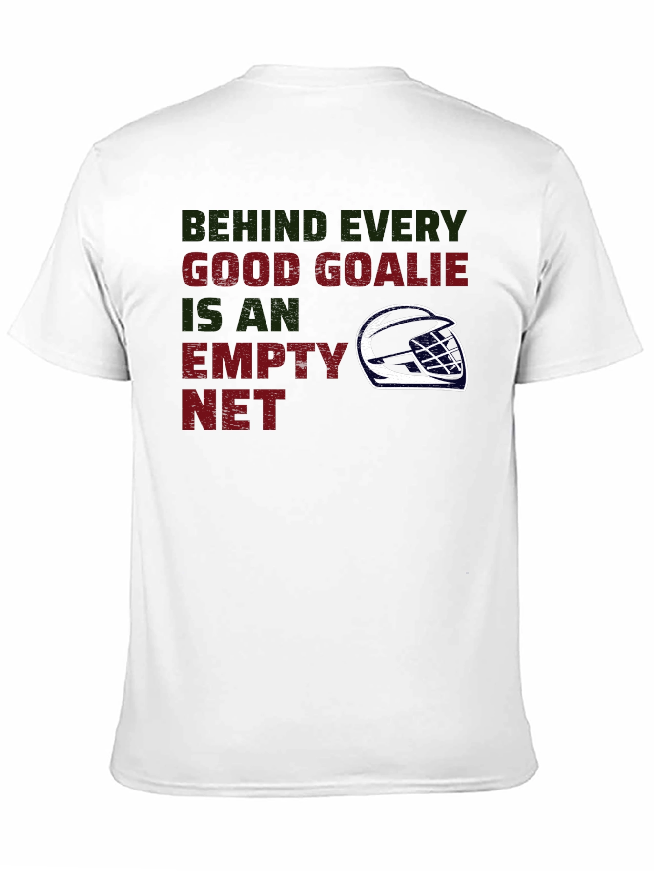 Hockey Goalie T-Shirt - Empty Net Humor