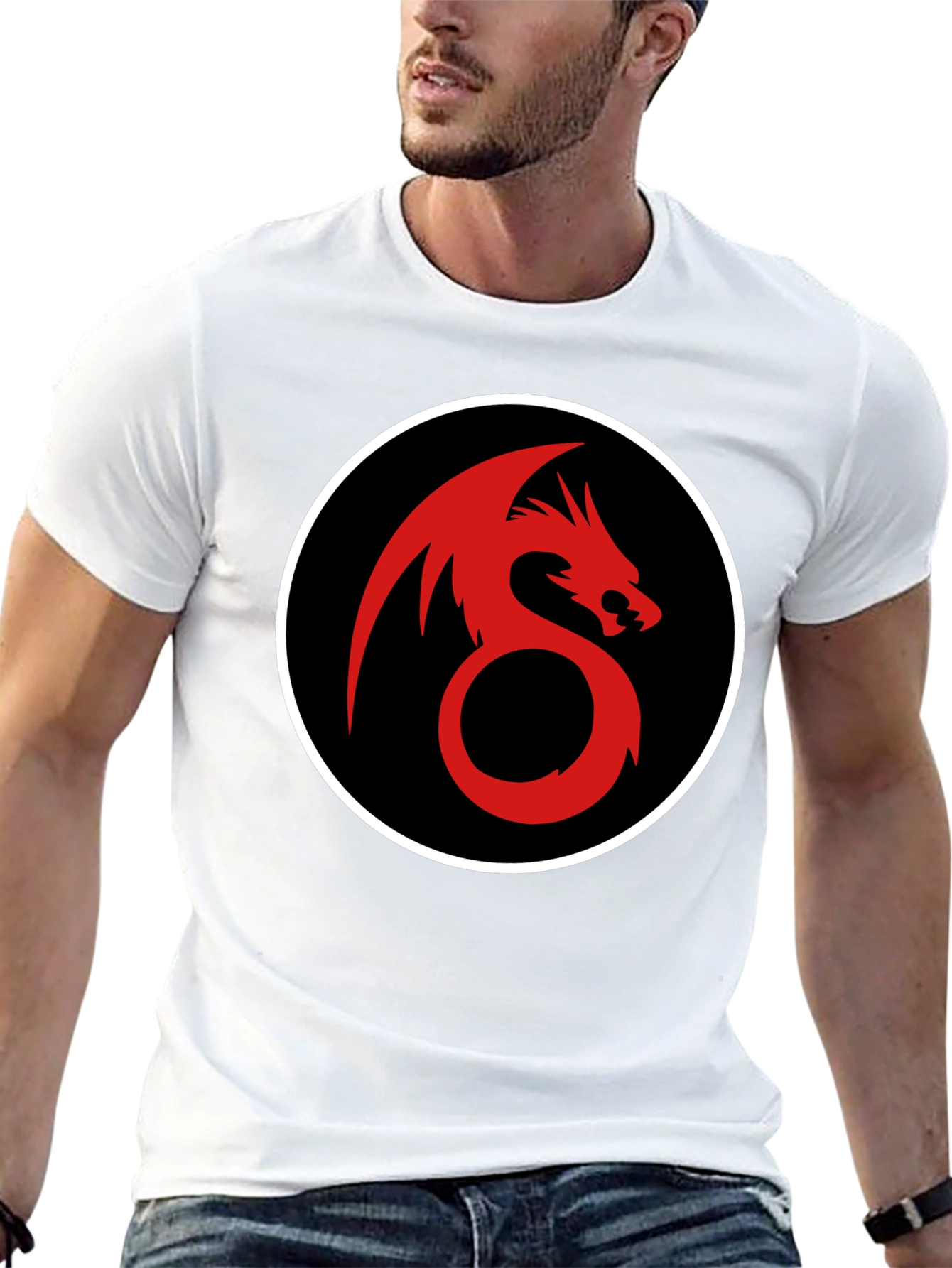 Dragon Circle Graphic Tee