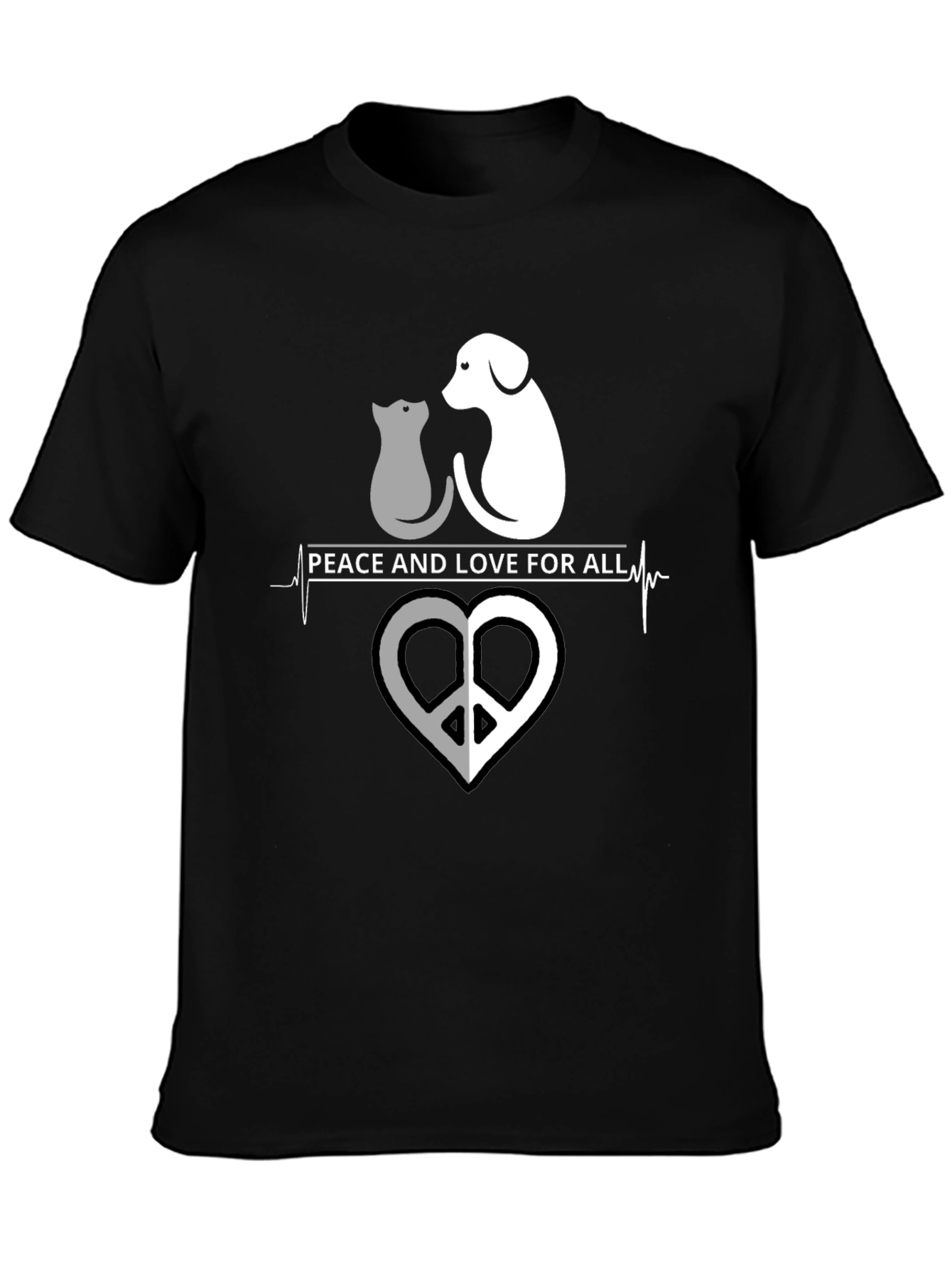 Peace Love and Pets T-Shirt
