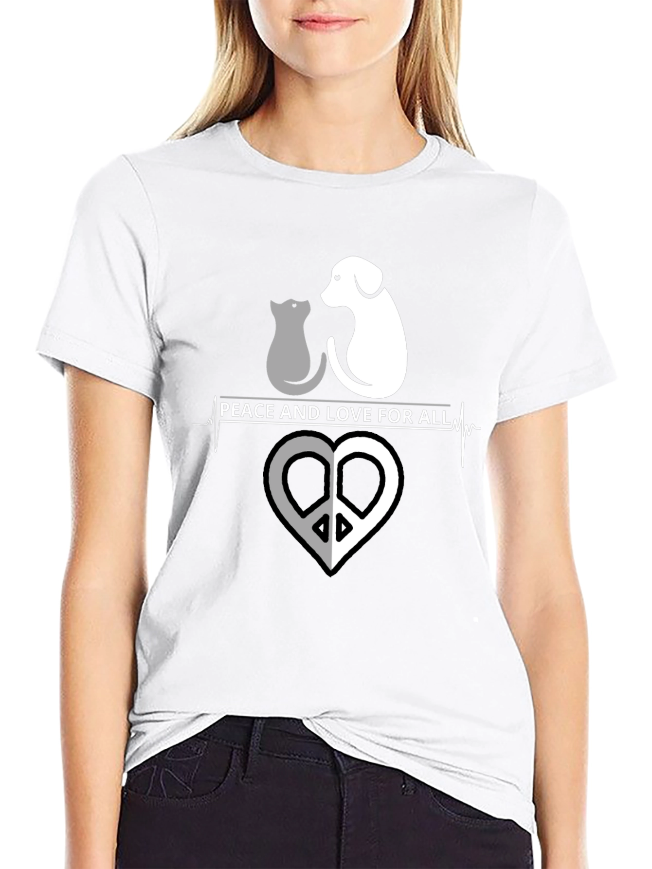 Peace Love and Pets T-Shirt