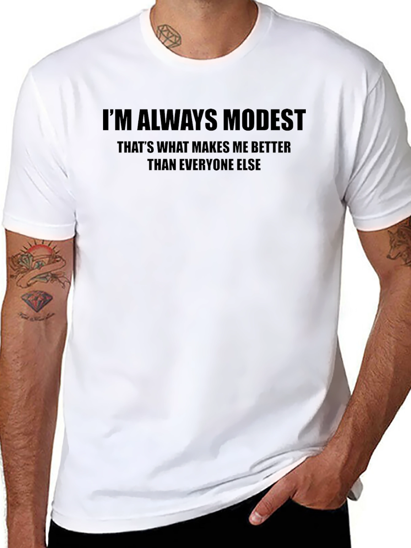 Im Always Modest Graphic Tee