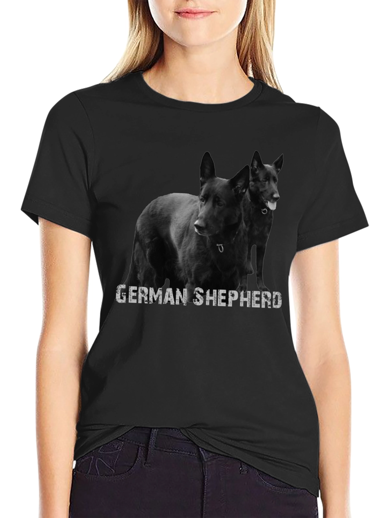 German Shepherd Dog Graphic T-Shirt