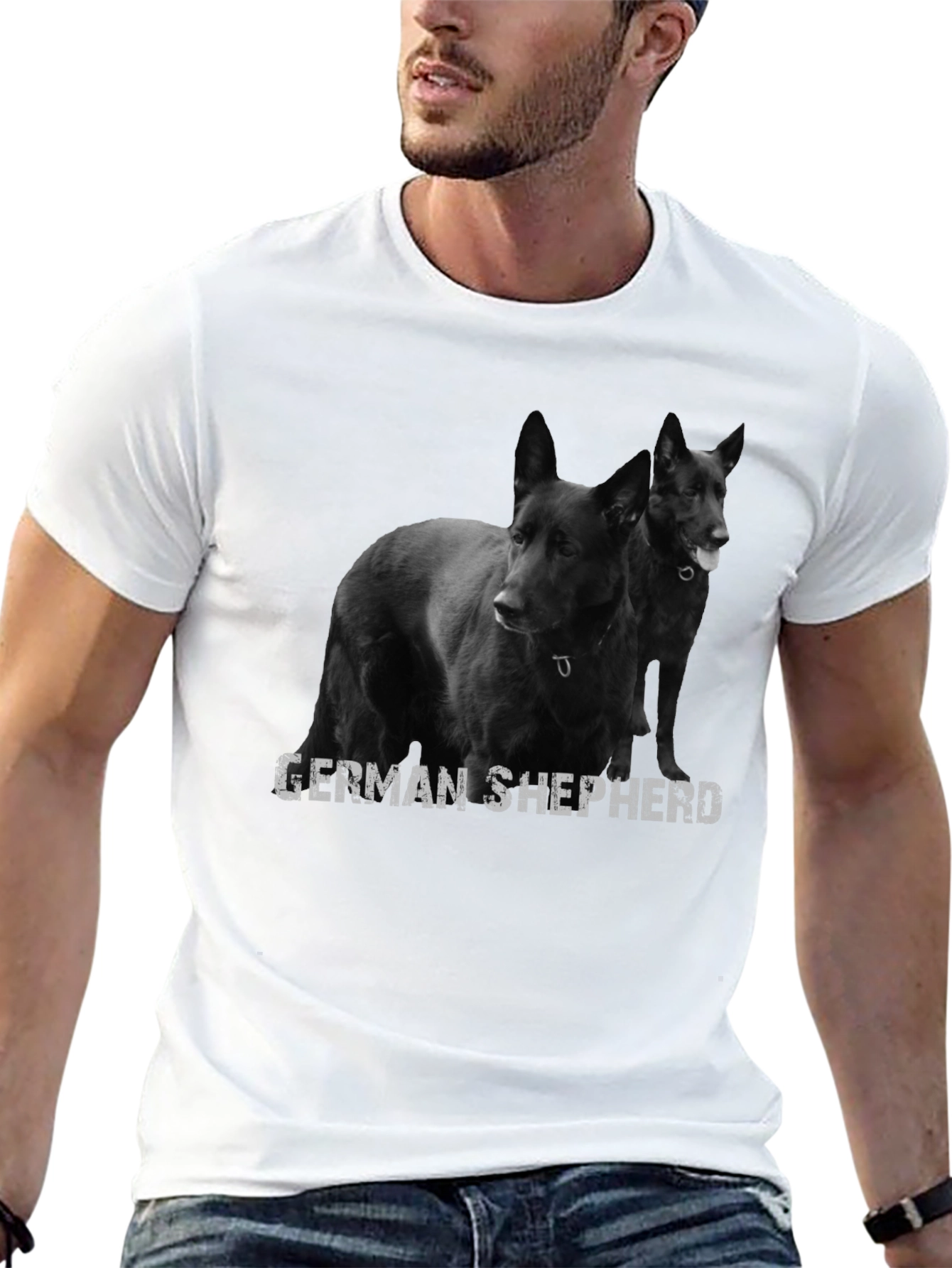 German Shepherd Dog Graphic T-Shirt