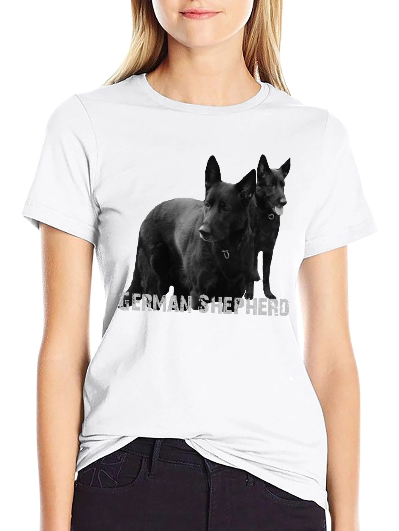 German Shepherd Dog Graphic T-Shirt