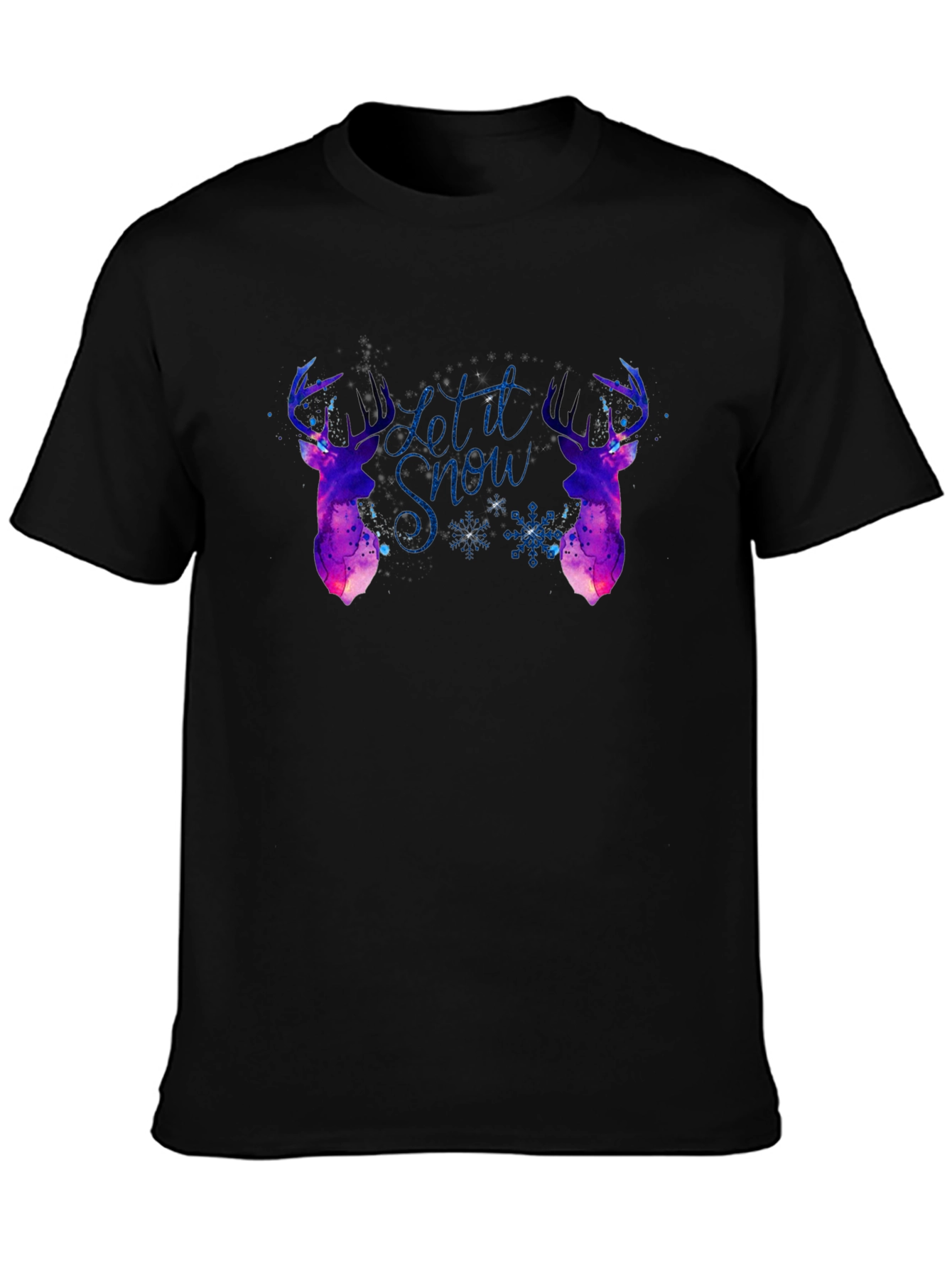 Let it Snow Deer Graphic T-Shirt