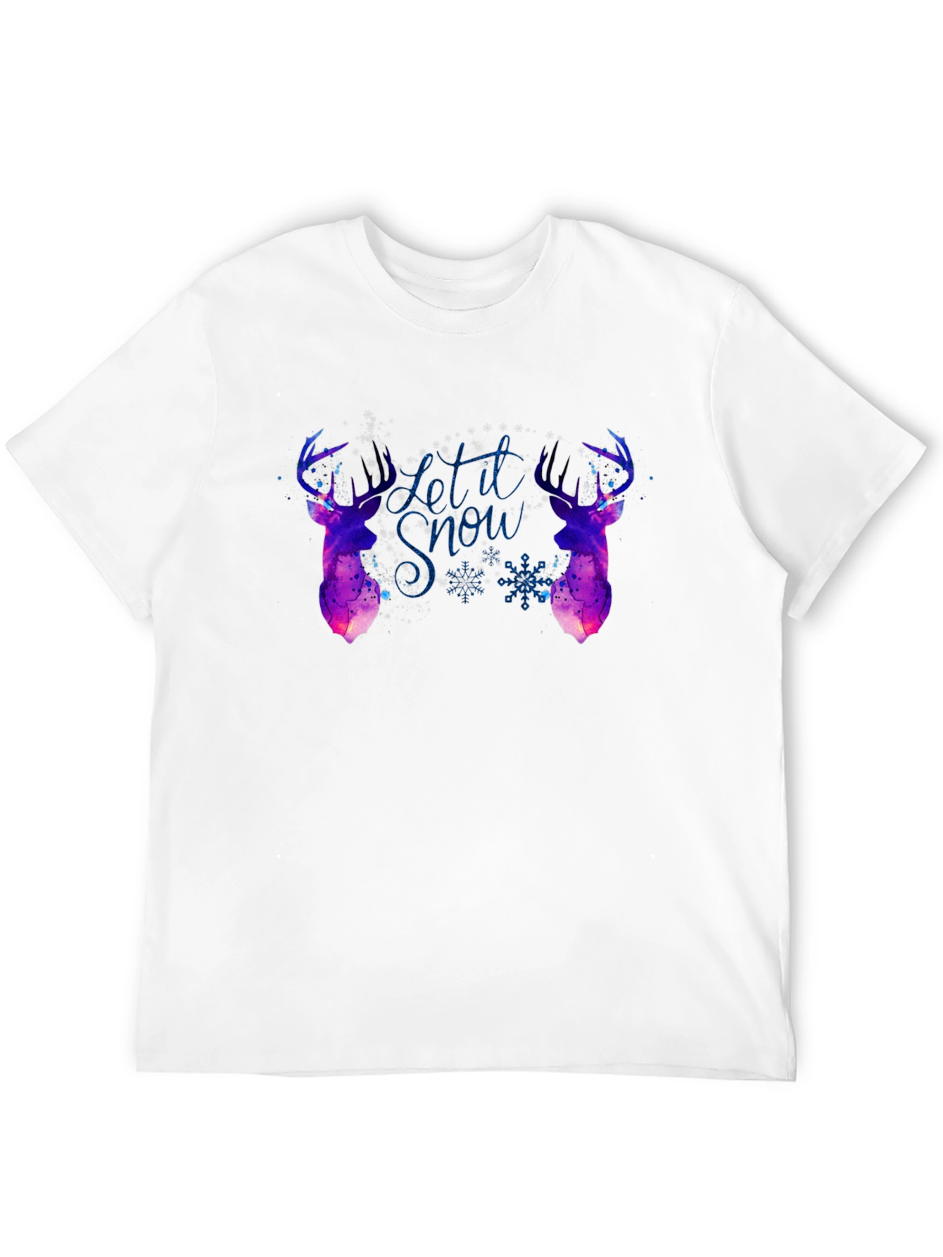 Let it Snow Deer Graphic T-Shirt